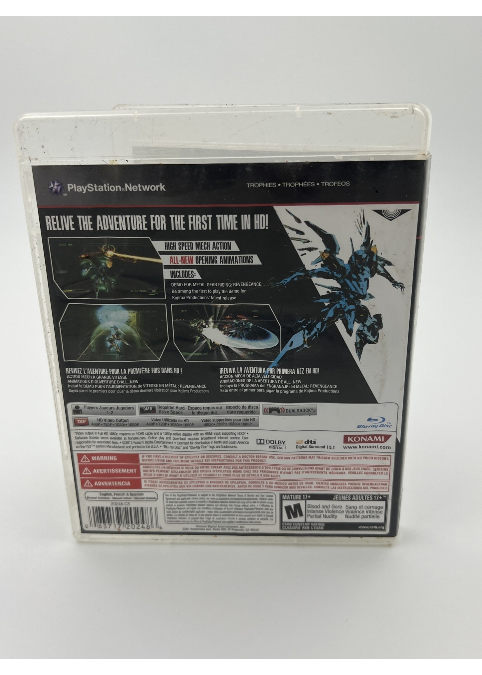 Sony Zone Of The Enders HD Collection PS3