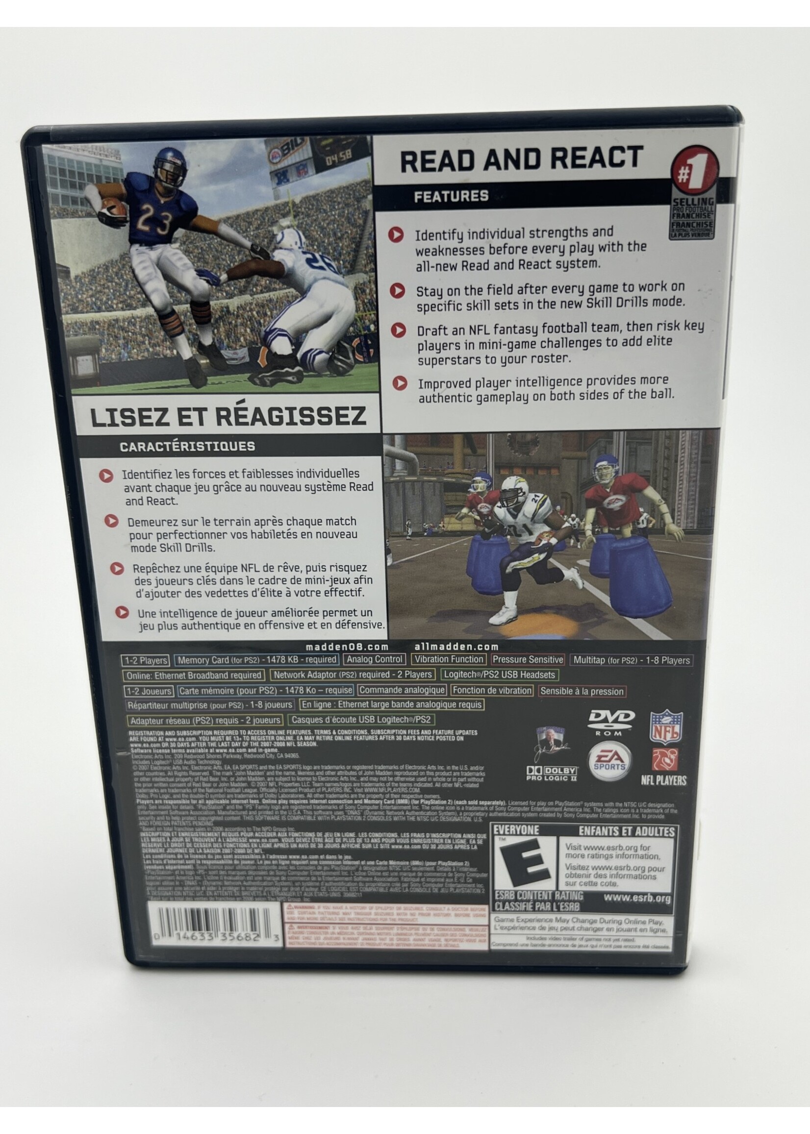 Sony Madden NFL 08 PS2