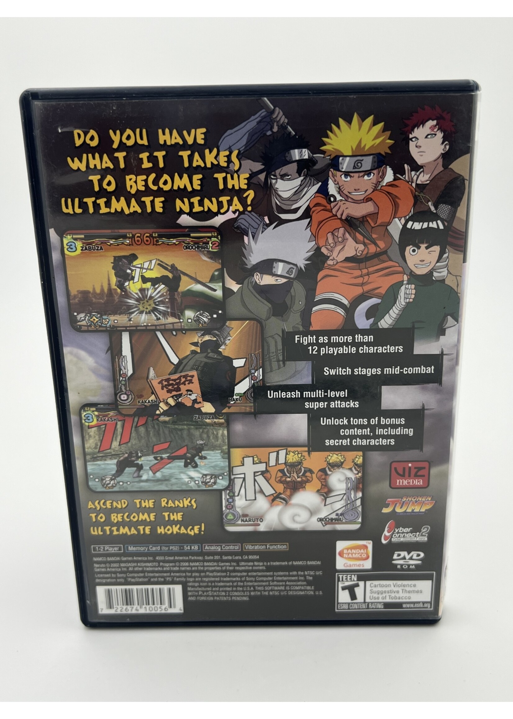 Sony Shonen Jumps Naruto Ultimate Ninja PS2