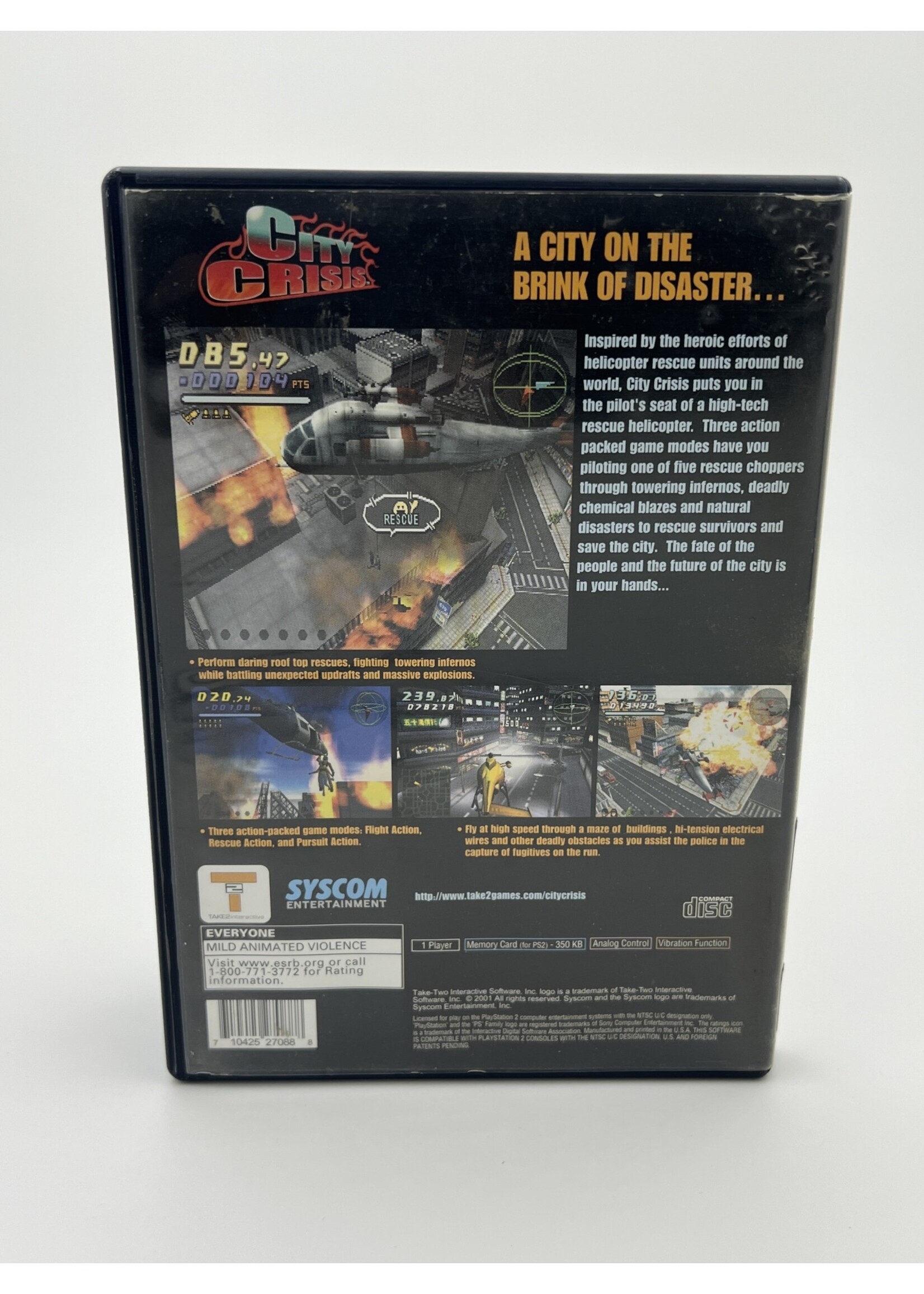 Sony City Crisis PS2