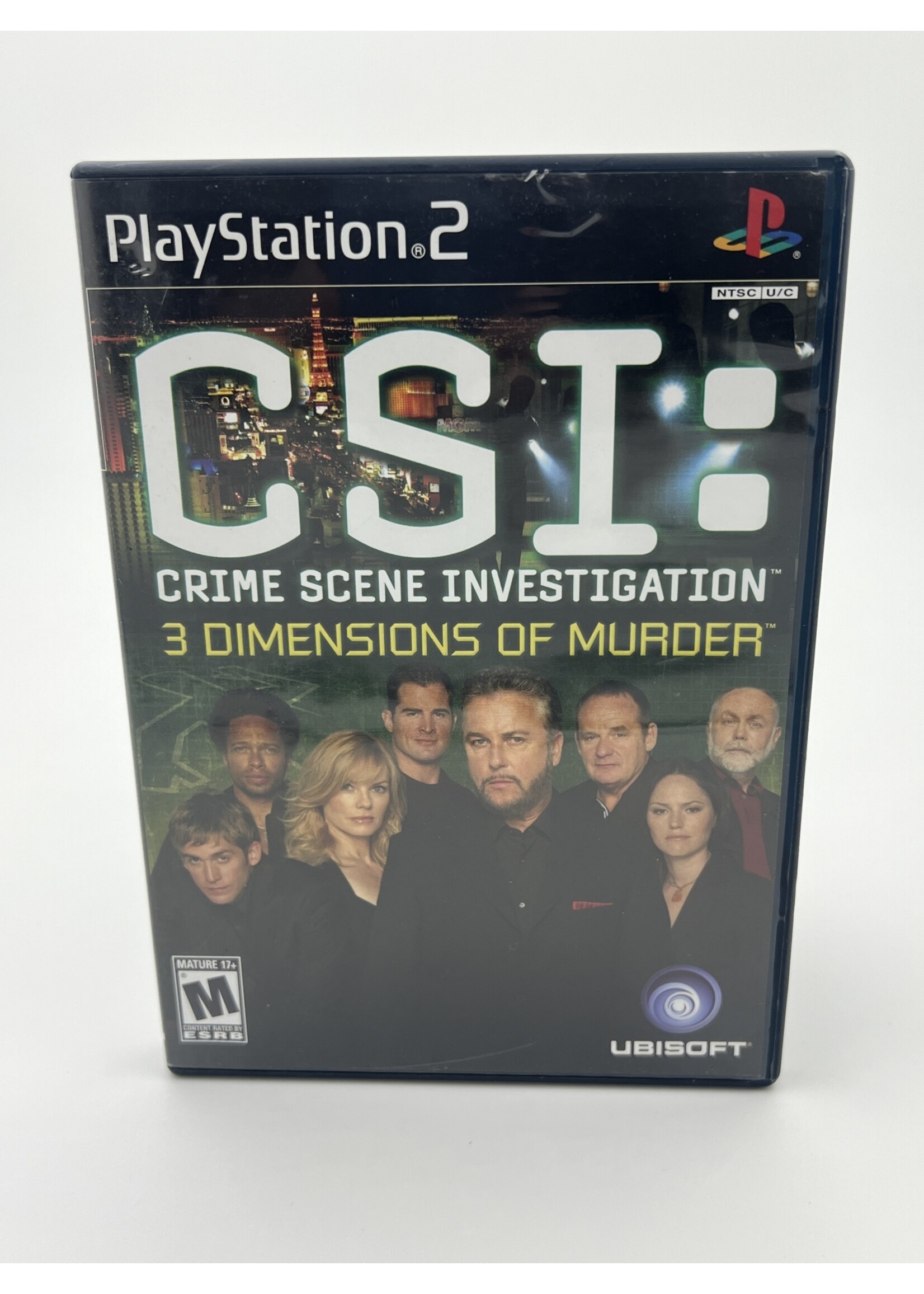 Sony CSI Crime Scene Investigation 3 Dimensions Of Murder PS2