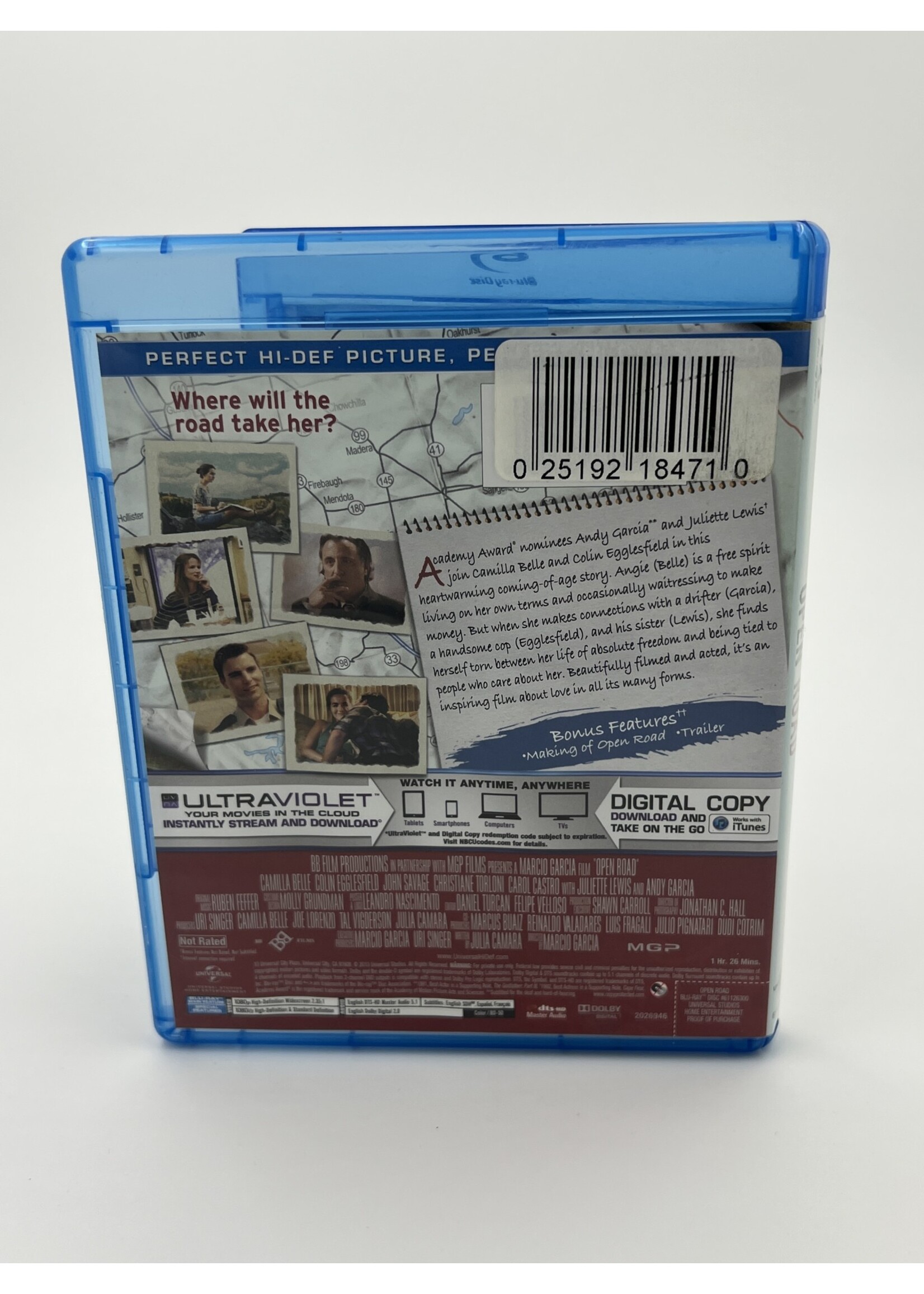 Bluray Open Road Bluray