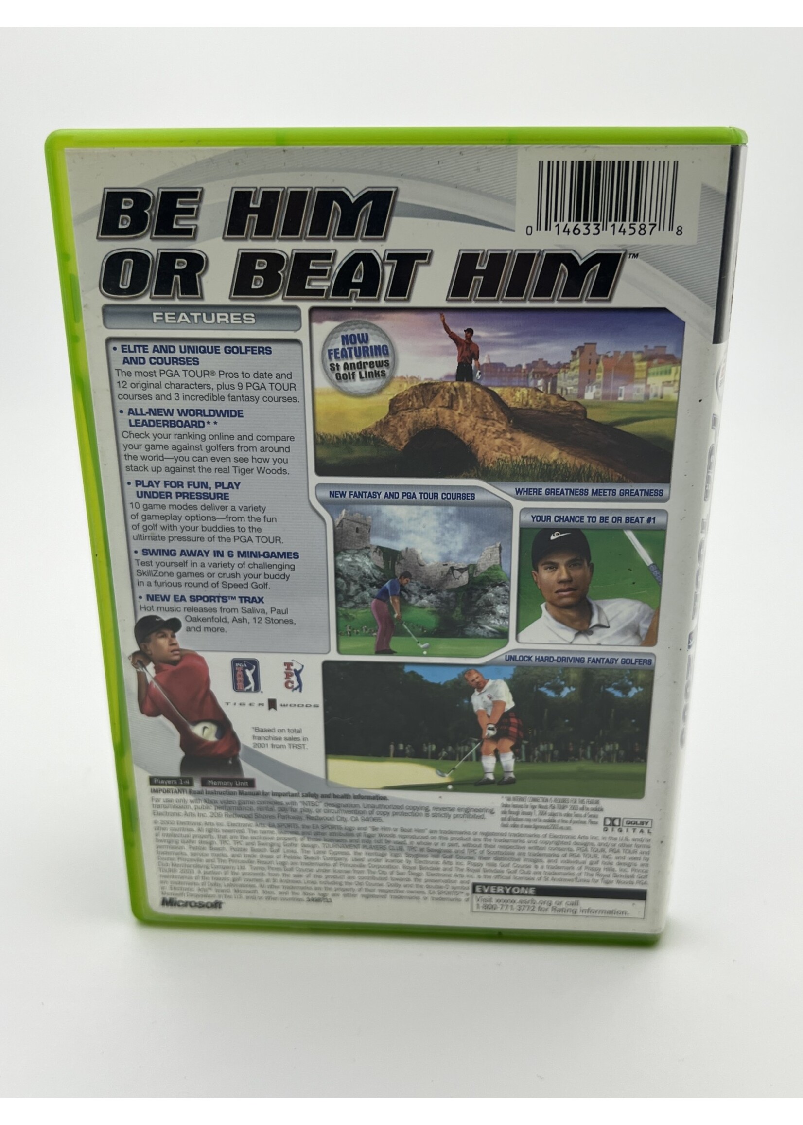 Xbox   Tiger Woods PGA Tour 2003 Xbox