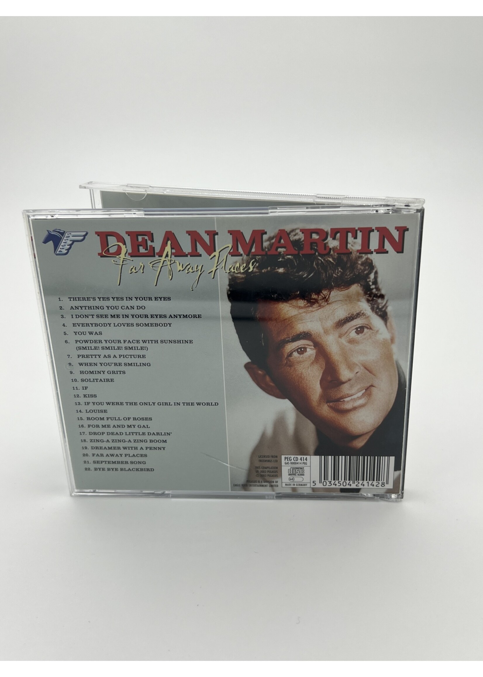 CD   Dean Martin Far Away Places CD