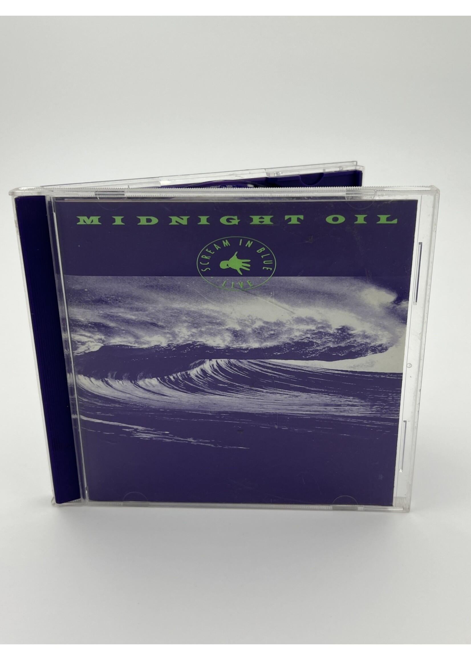 CD   Midnight Oil Scream In Blue Live CD