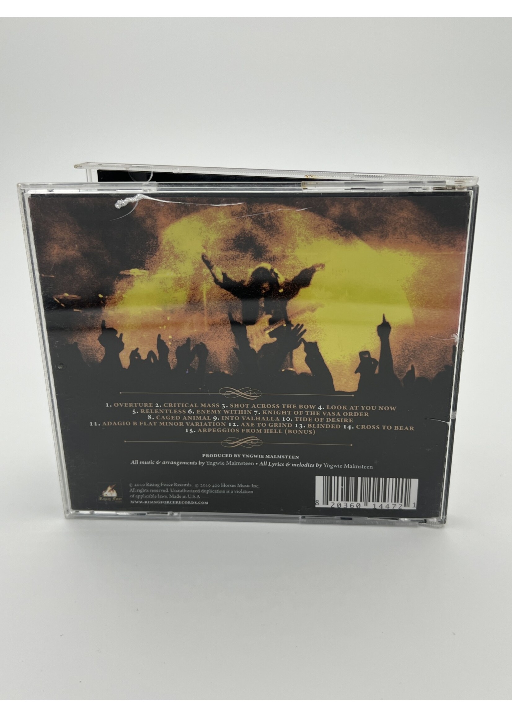 CD   Yngwie Malmsteen Relentless CD