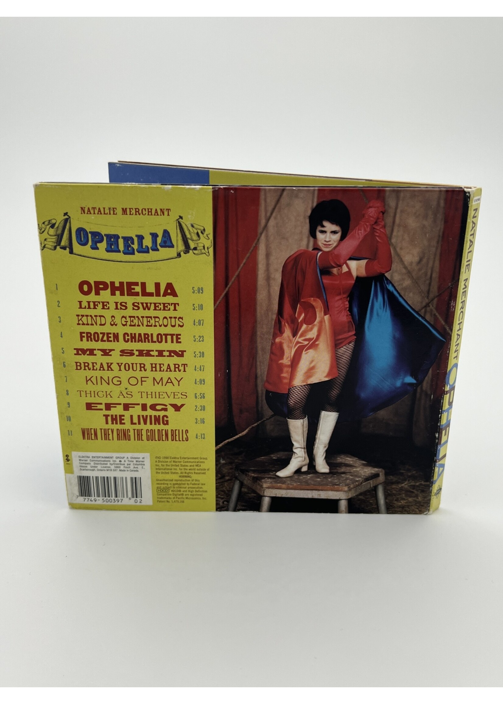 CD   Natalie Merchant Ophelia CD