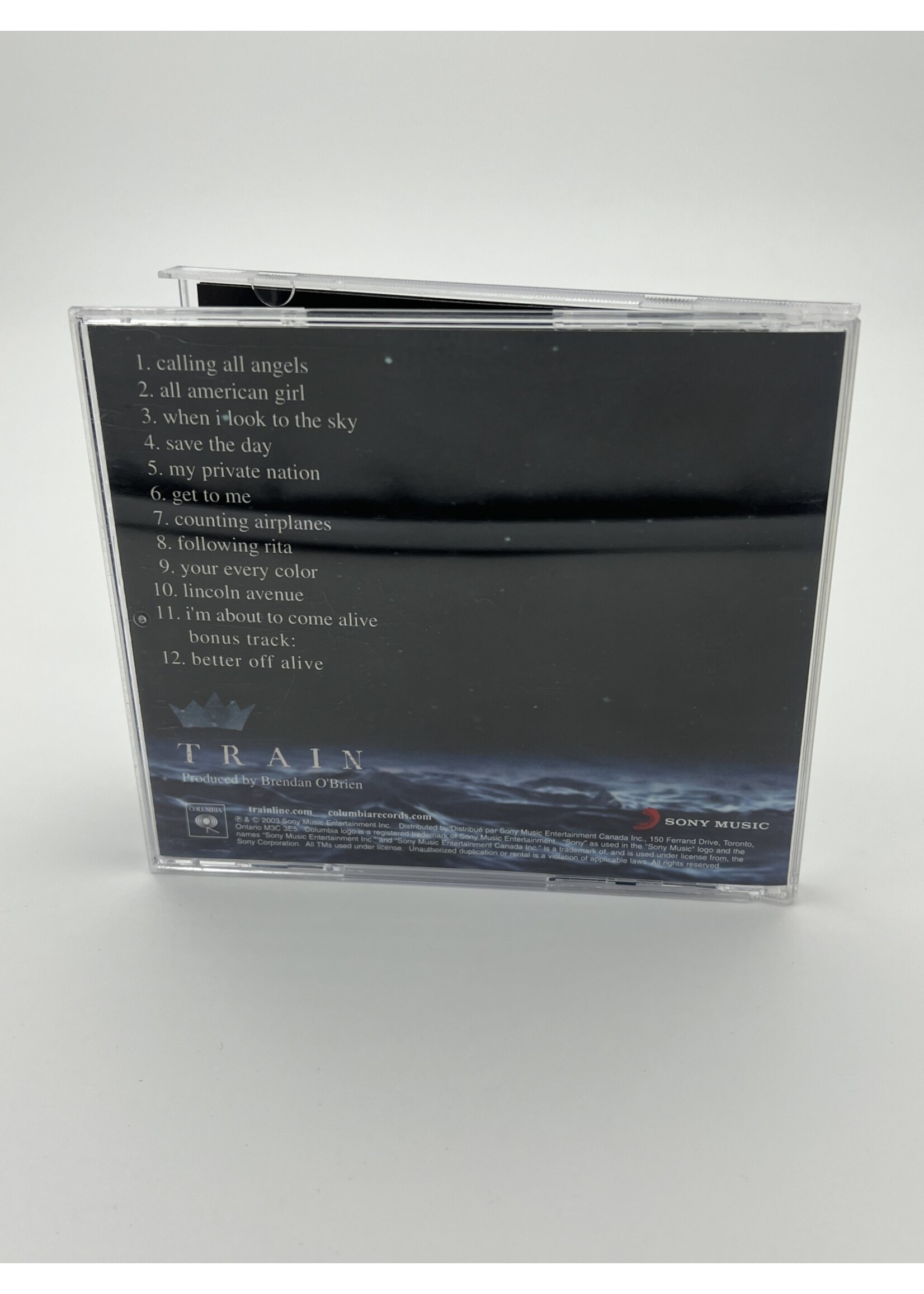 CD   Train My Private Nation CD
