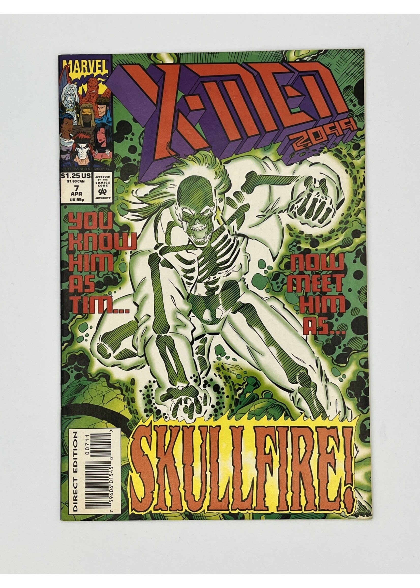 Marvel   X-MEN 2099 #7 Marvel April 1994