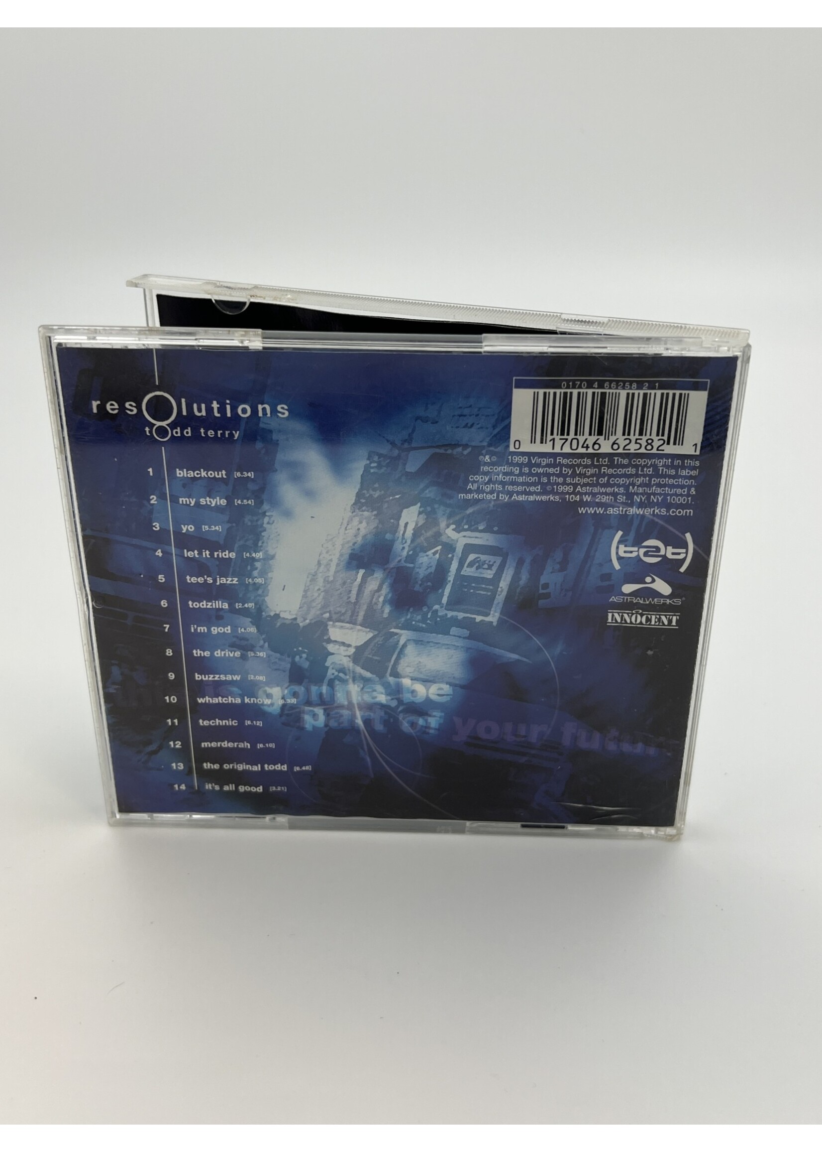 CD Todd Terry Resolutions CD