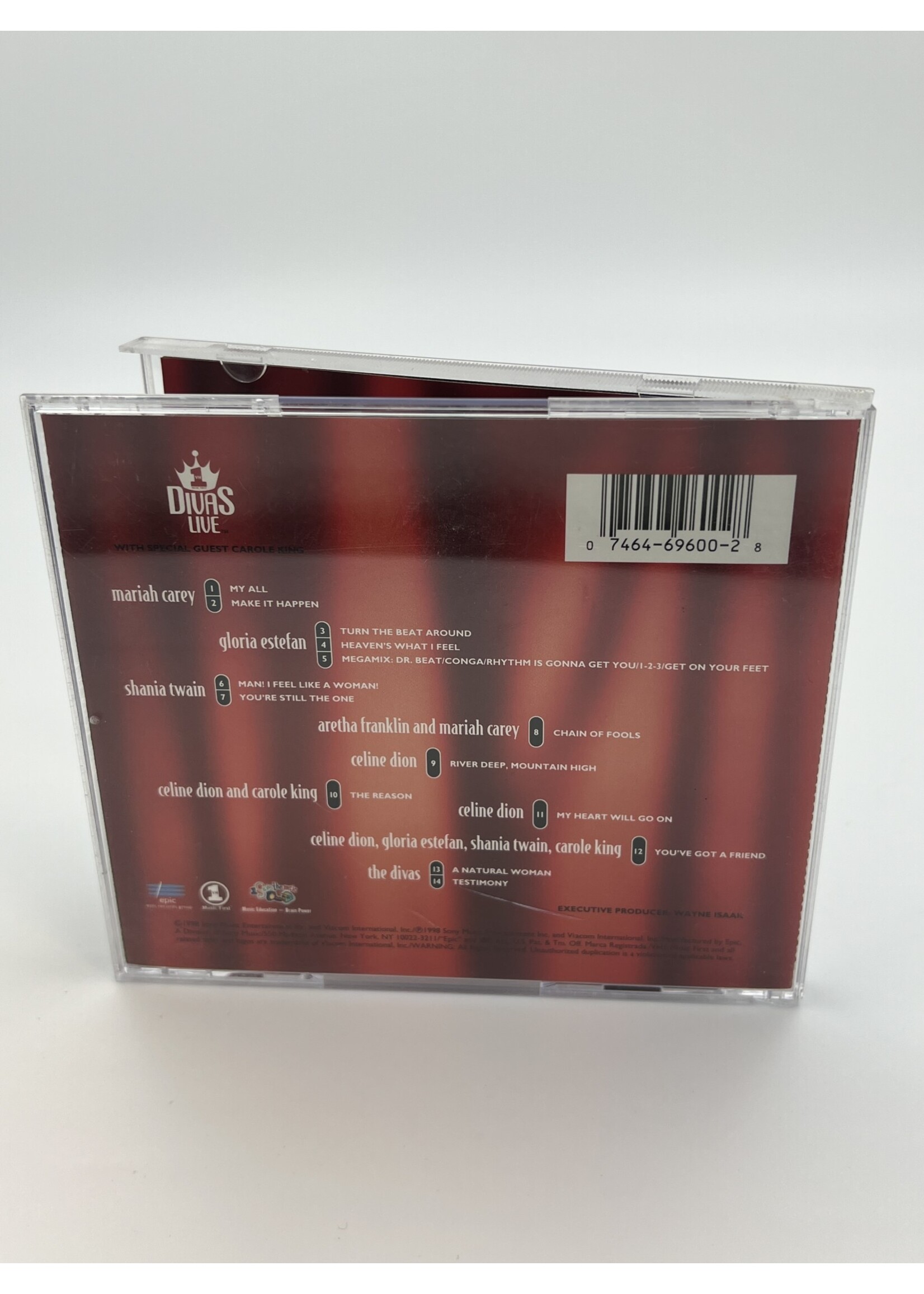CD VH1 Divas Live Various Female Artists CD