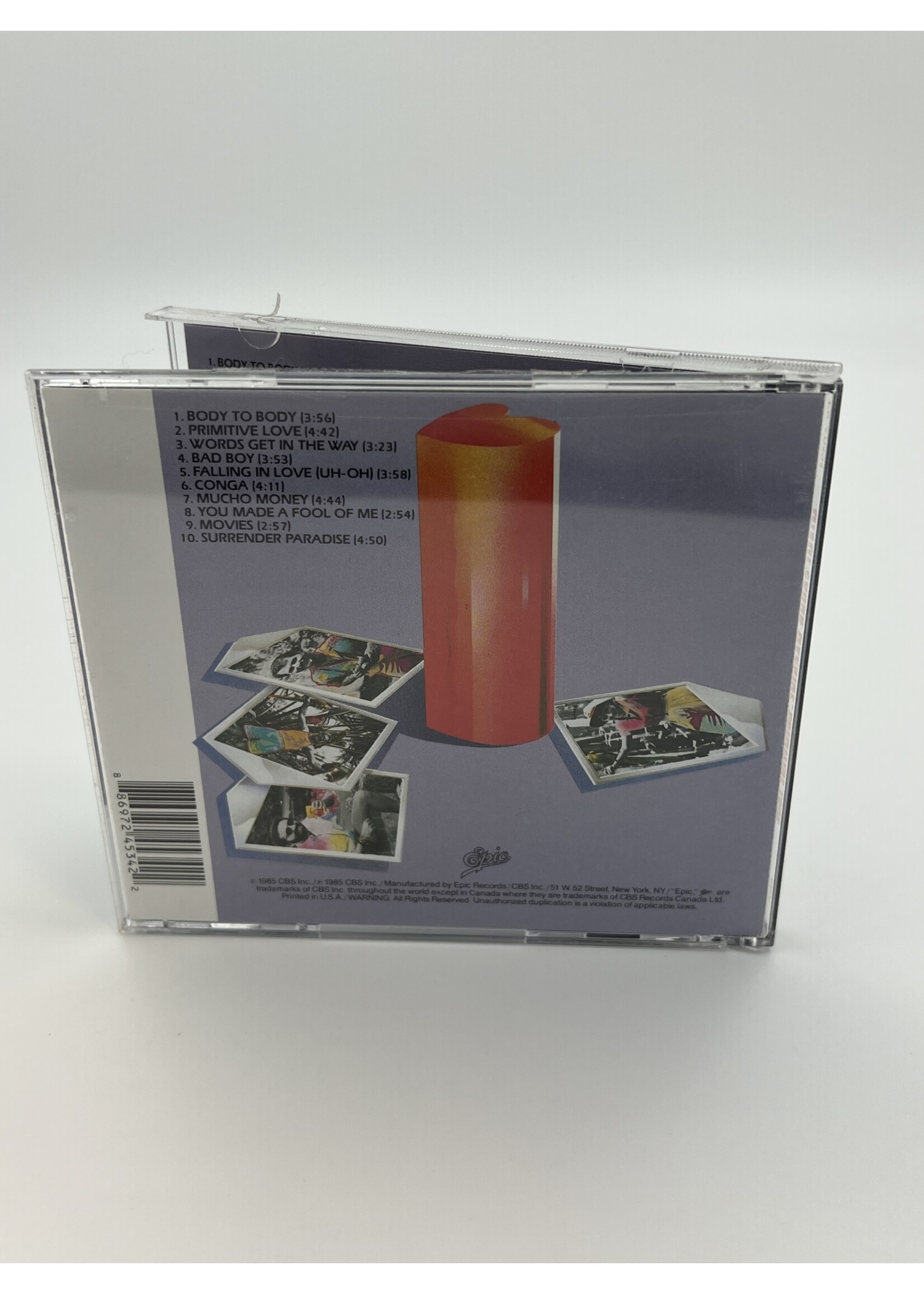 CD Miami Sound Machine Primitive Love CD