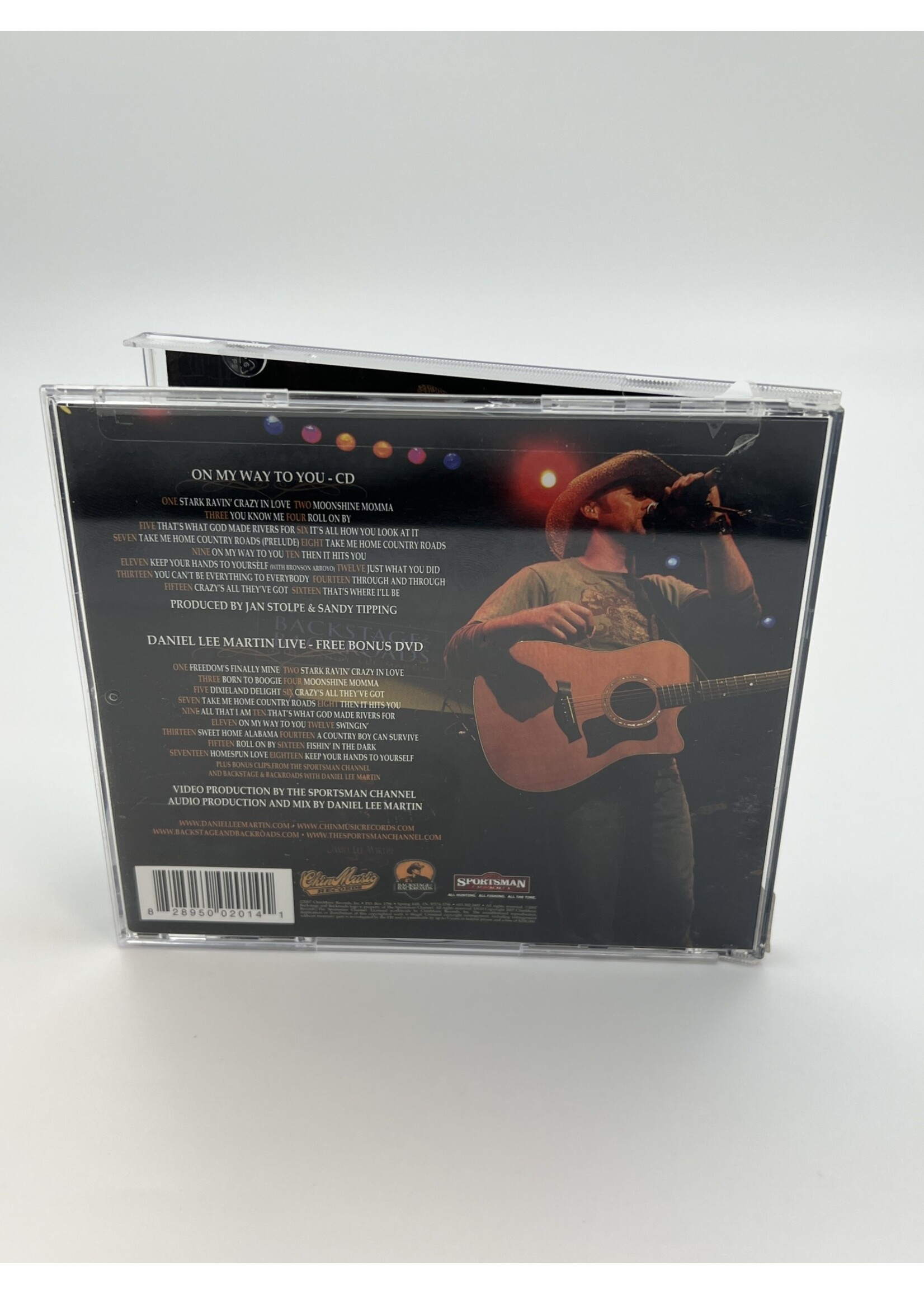 CD Daniel Lee Martin On My Way To You 2 CD