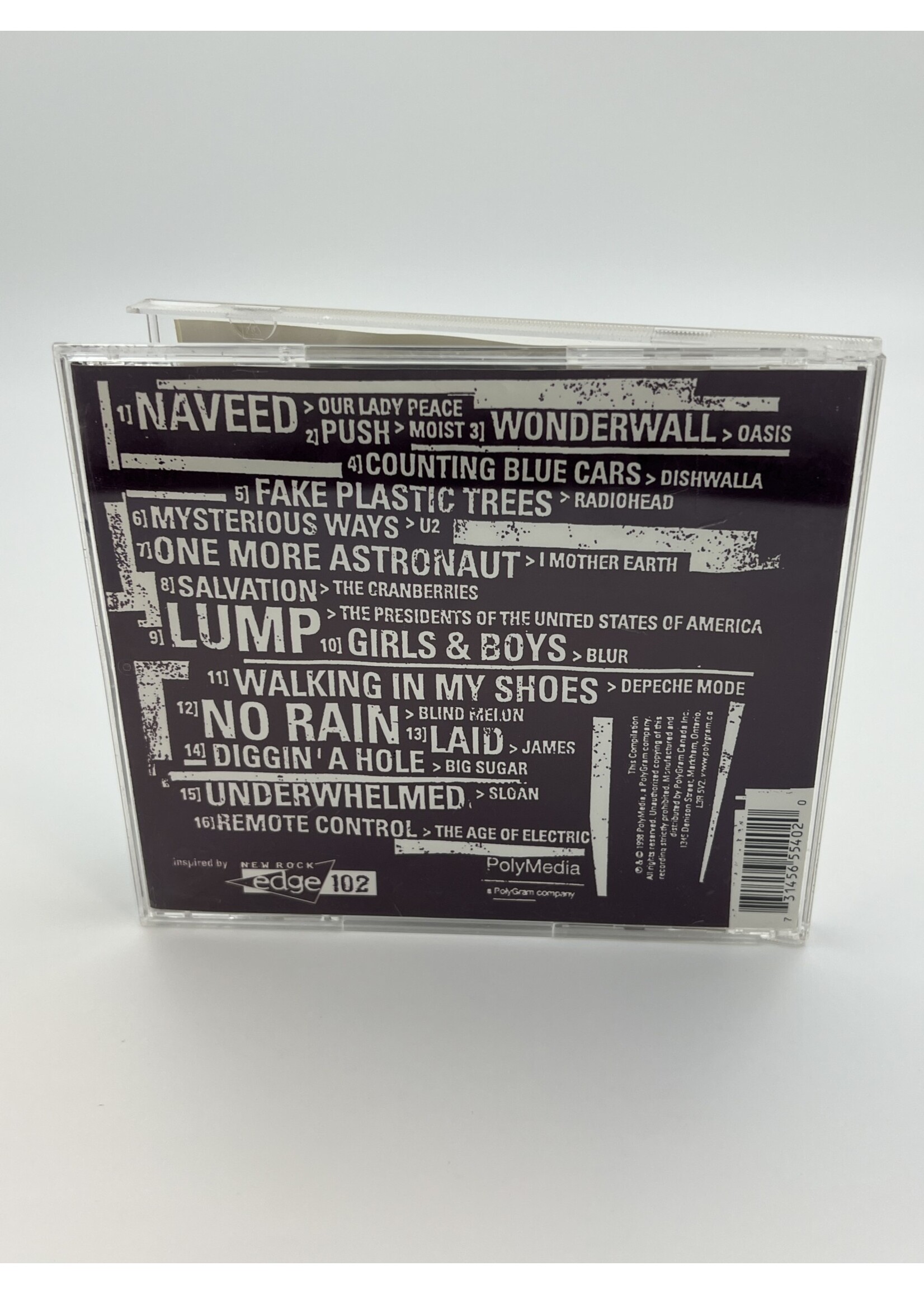 CD   The The Edge And Back Various Artist CD