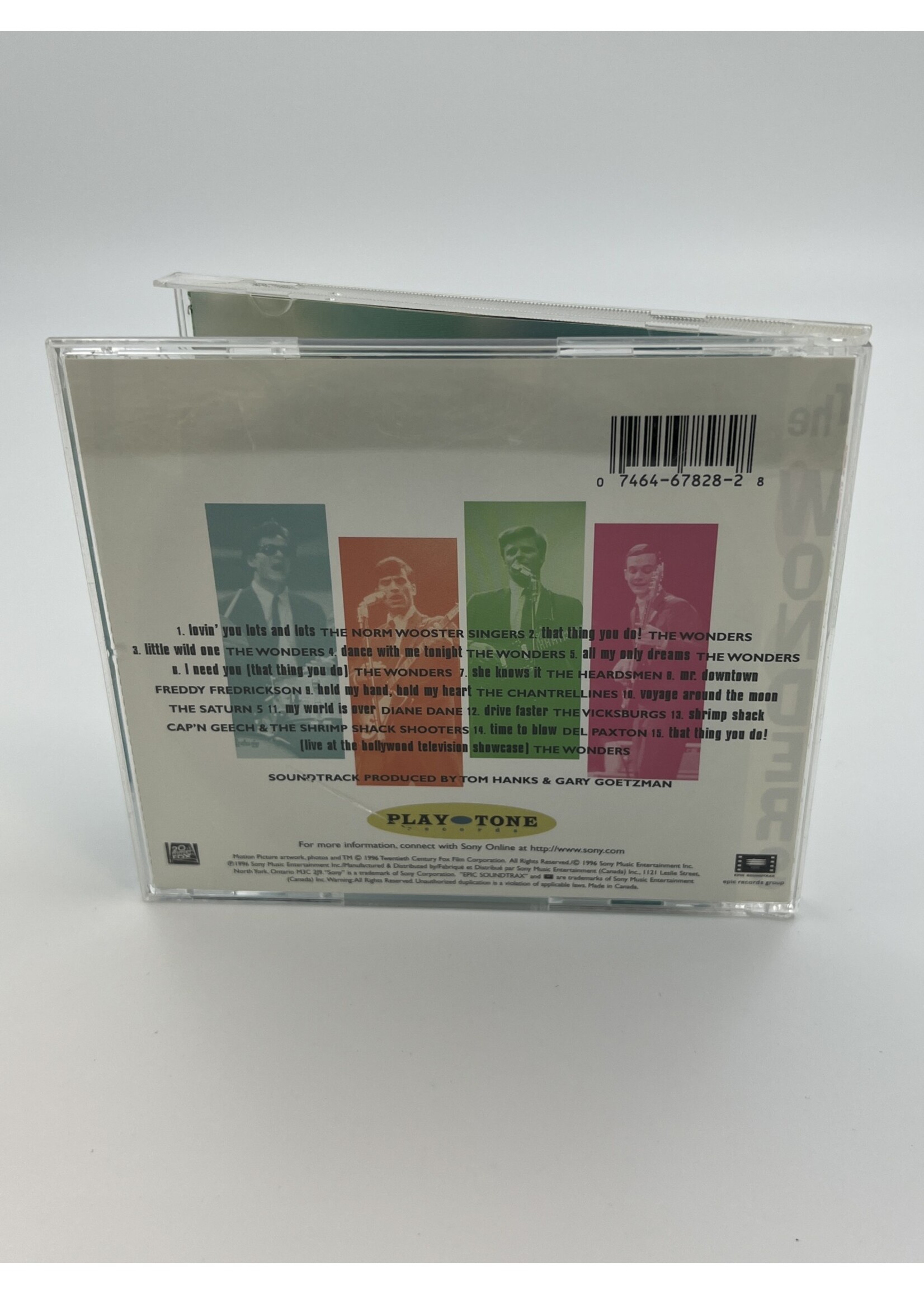 CD That Thing You Do Motion Picture Soundtrack Cd