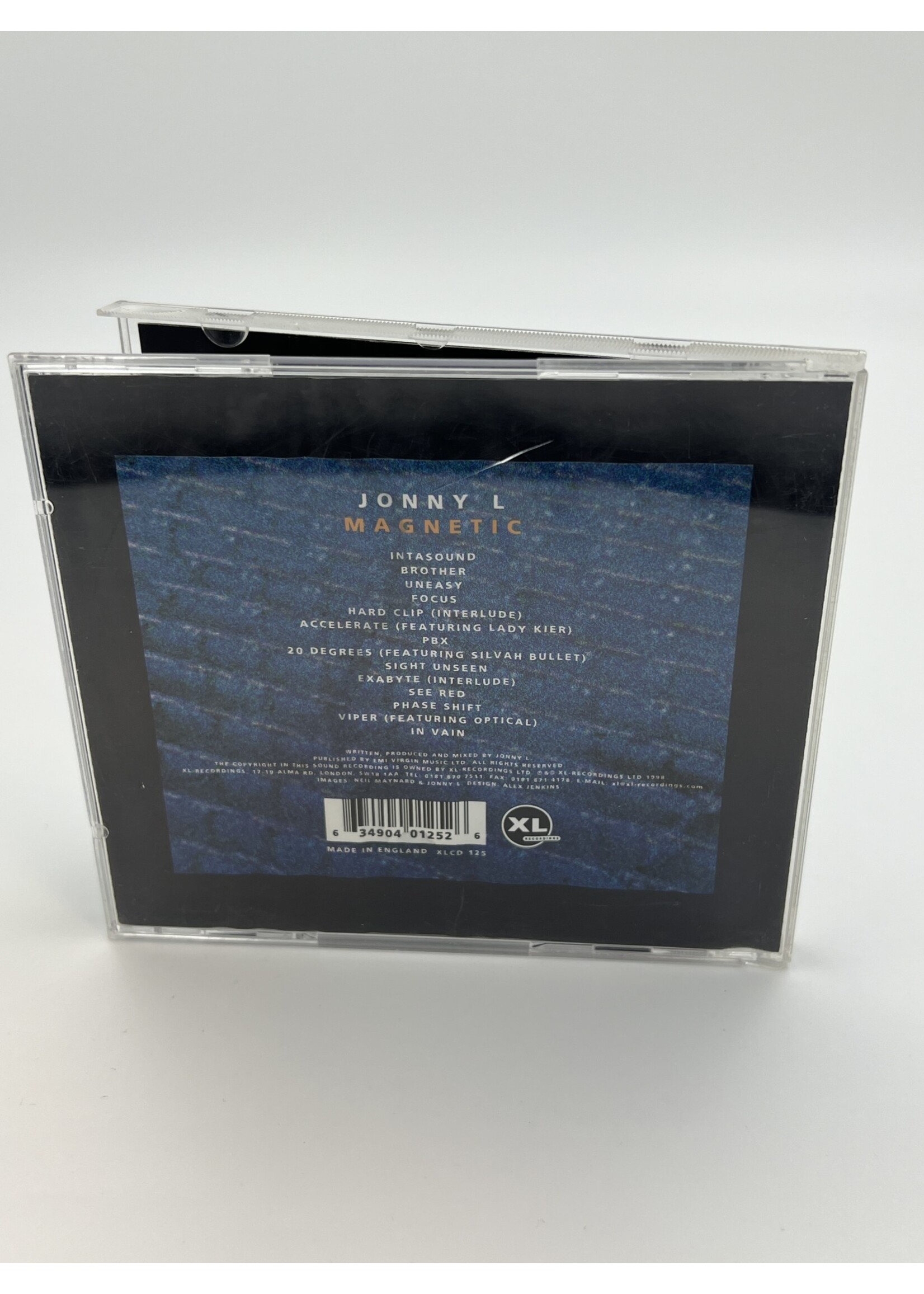 CD   Jonny L Magnetic CD