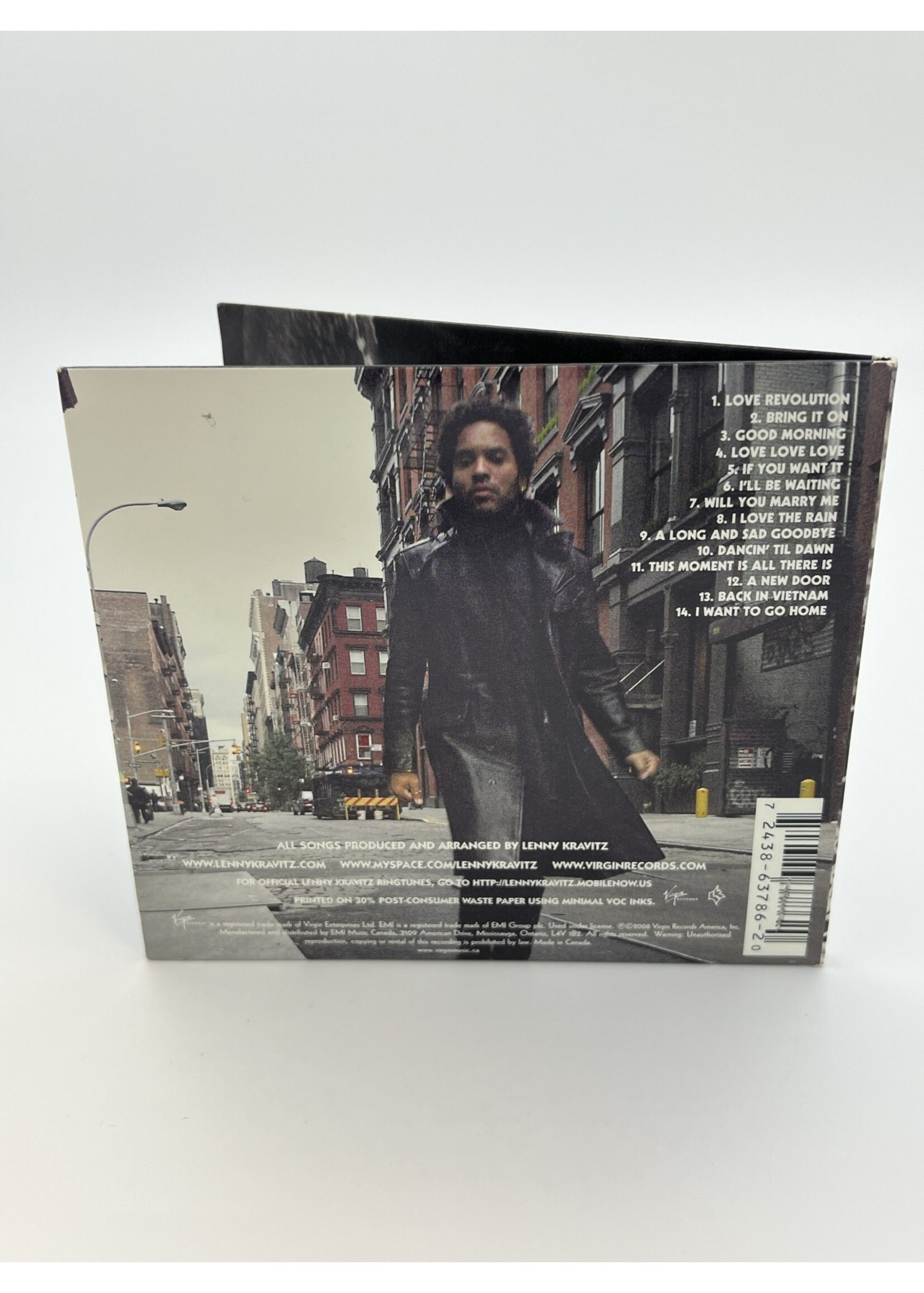 CD   Lenny Kravitz It Is Time For A Love Revolution CD