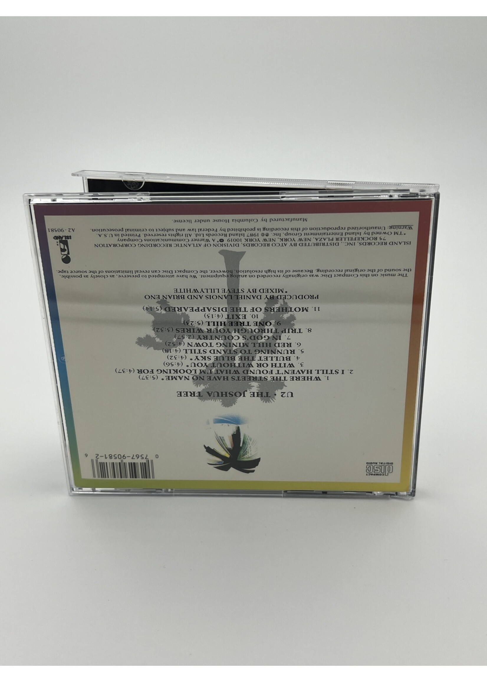 CD   U2 The Joshua Tree CD