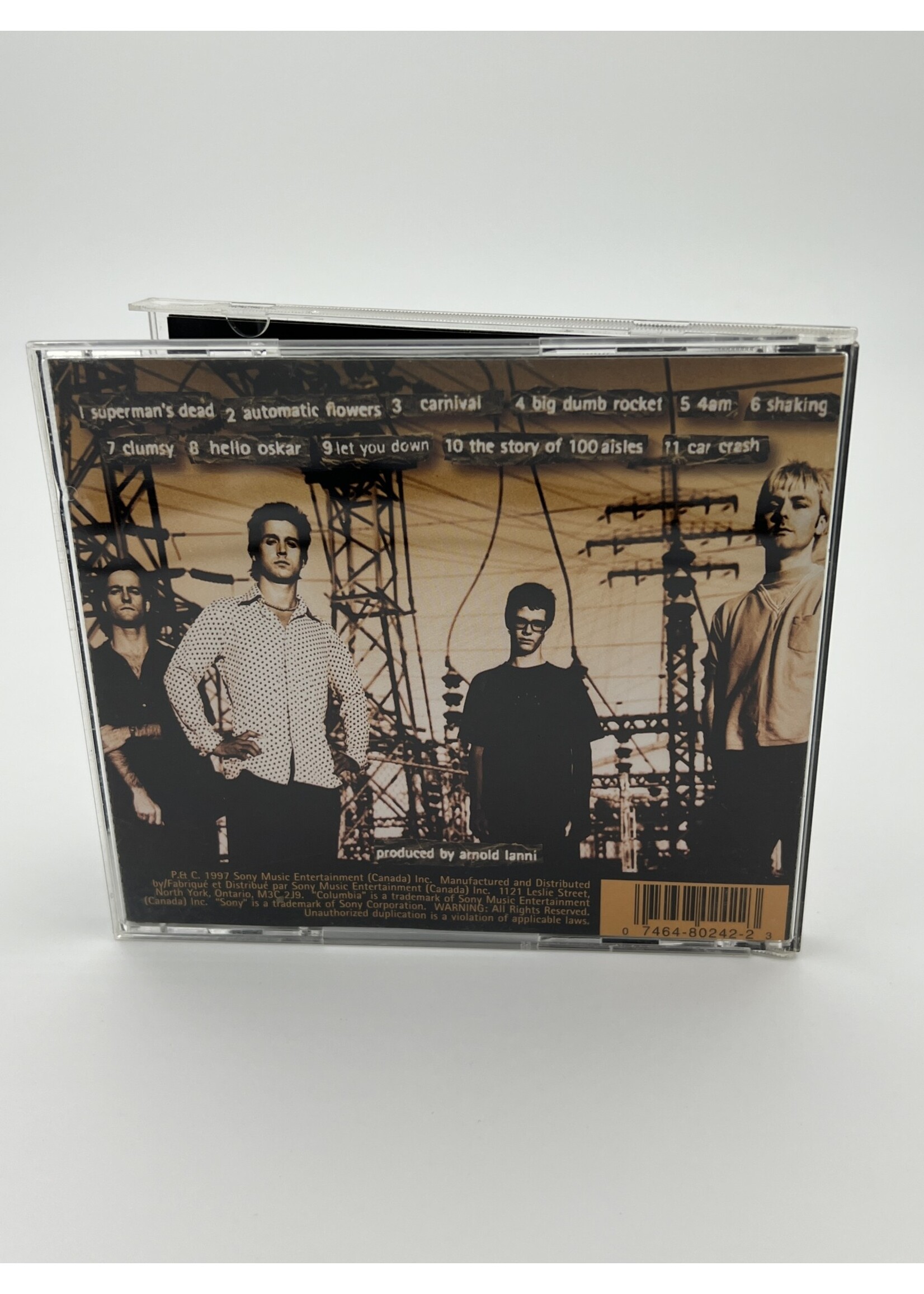 CD Our Lady Peace Clumsy Cd