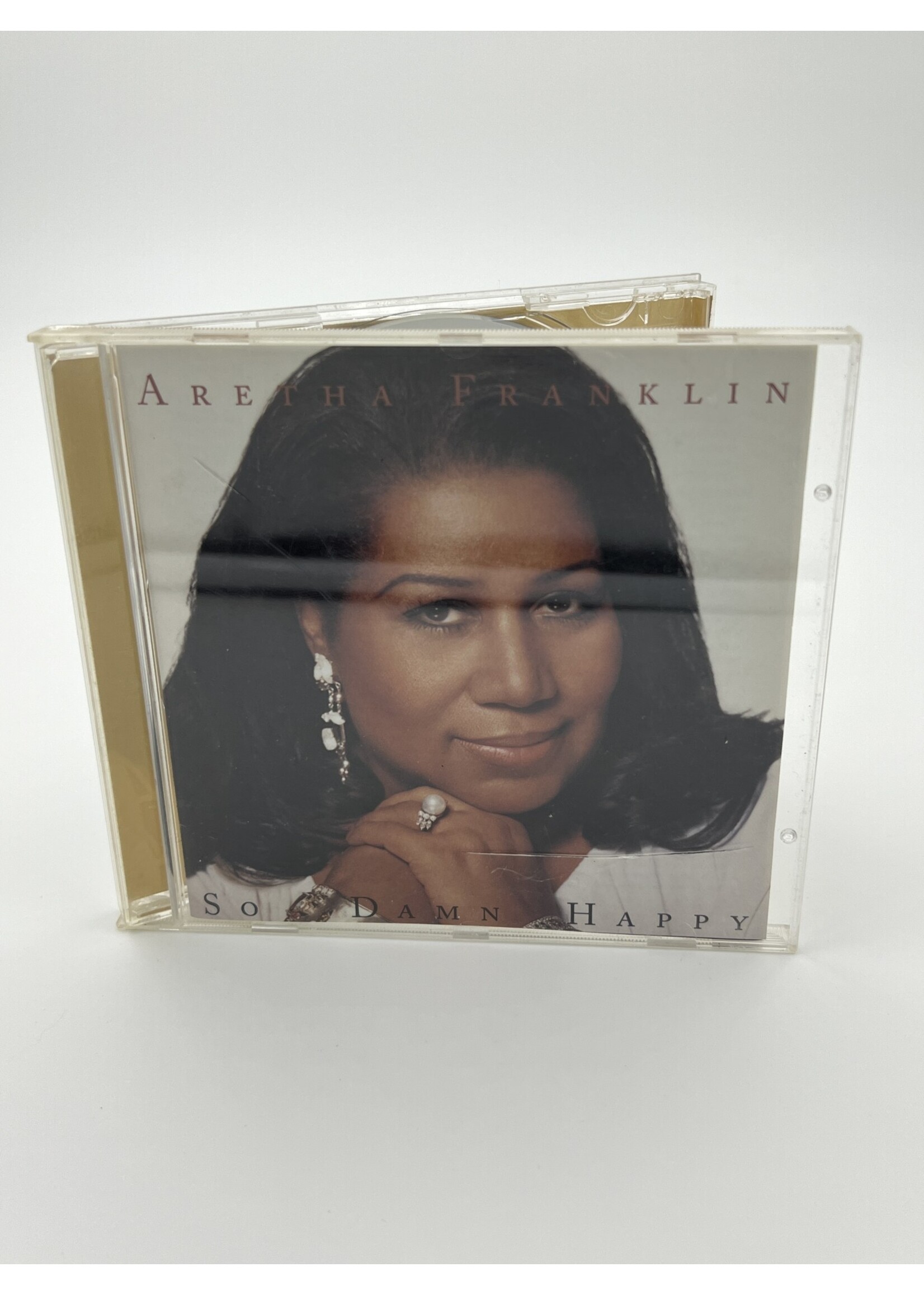 CD   Aretha Franklin So Damn Happy CD