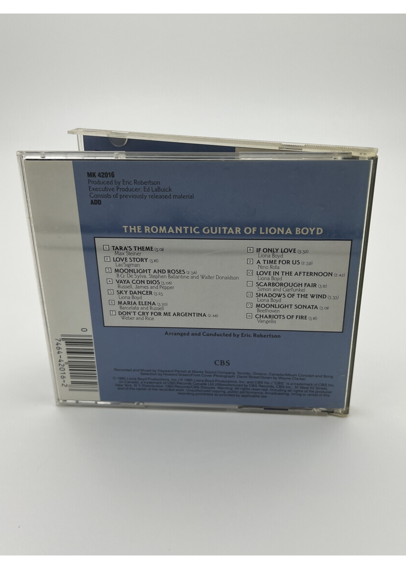 CD   The Romantic Guitar Of Liona Boyd CD