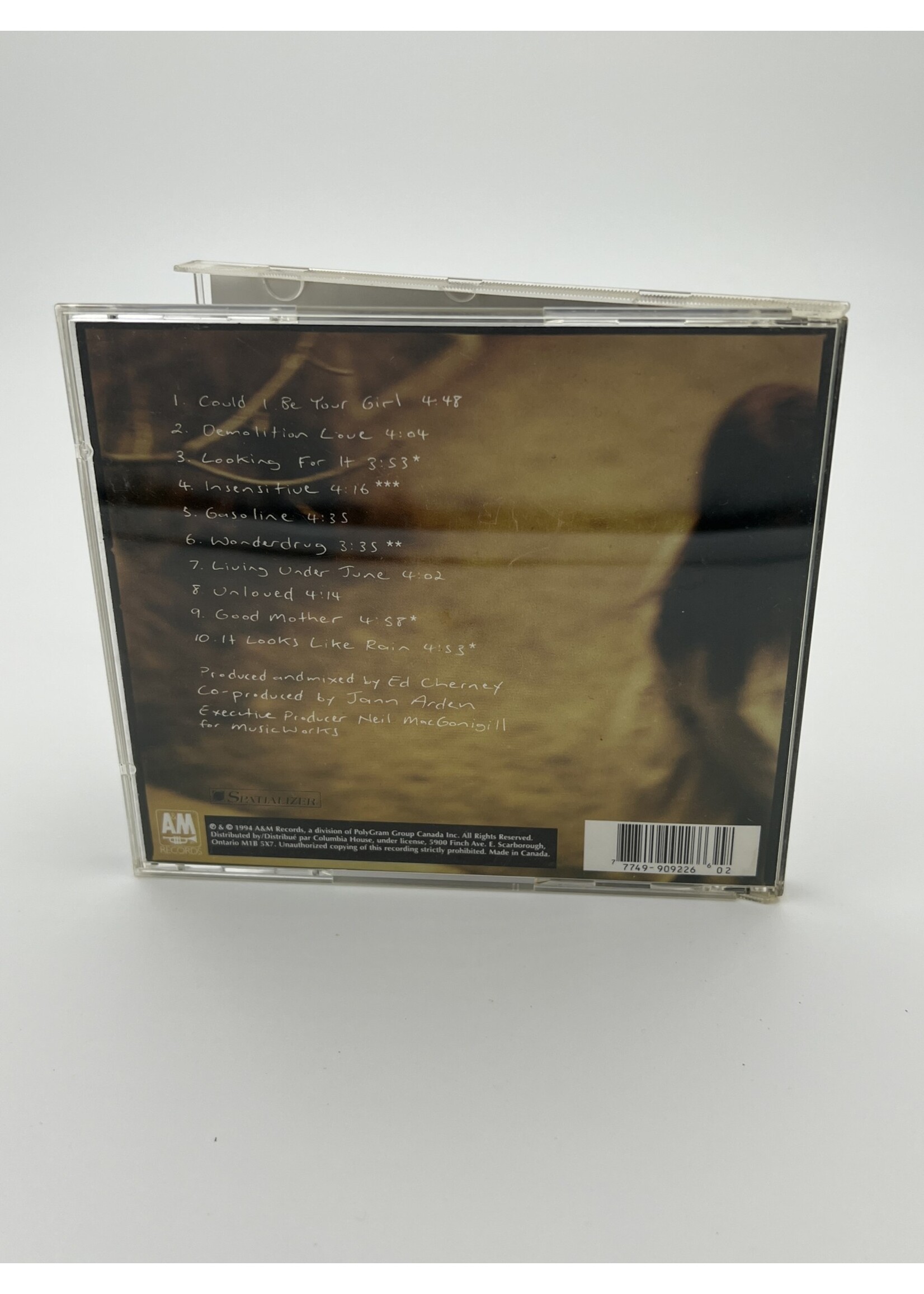 CD Jann Arden Living Under June Cd