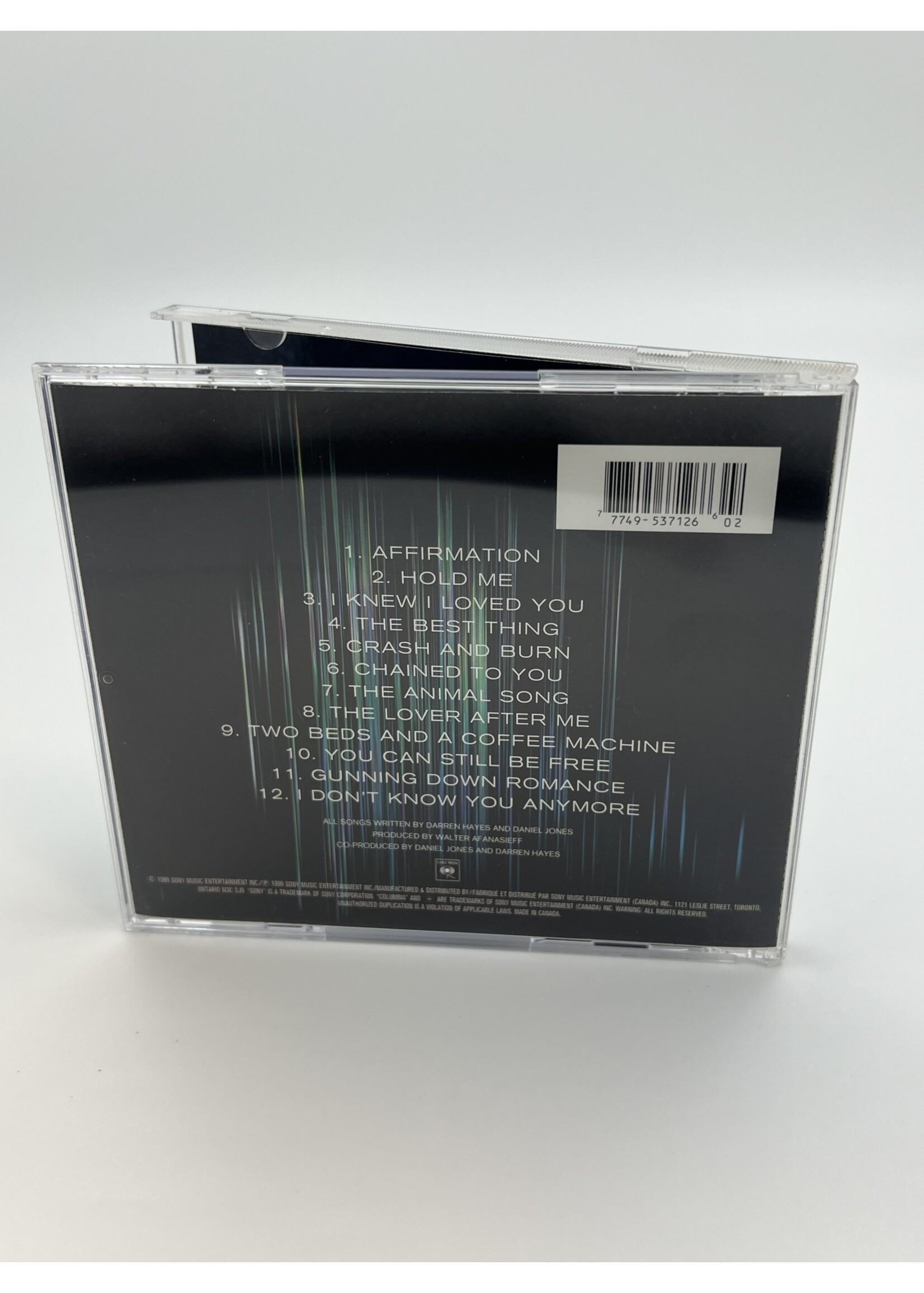 CD Savage Garden Affirmation CD