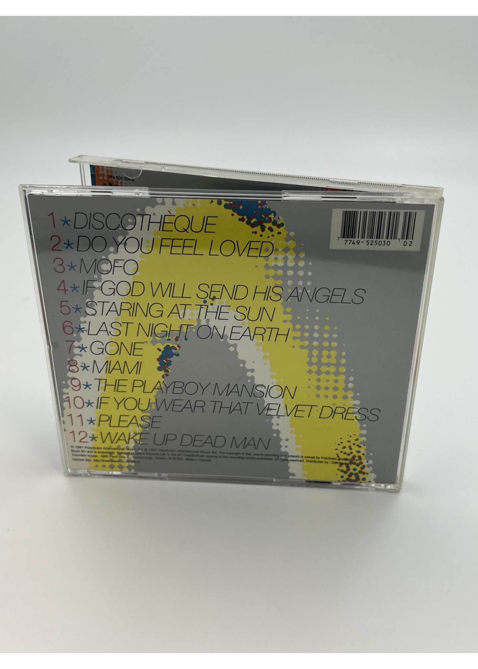 CD   U2 Pop CD
