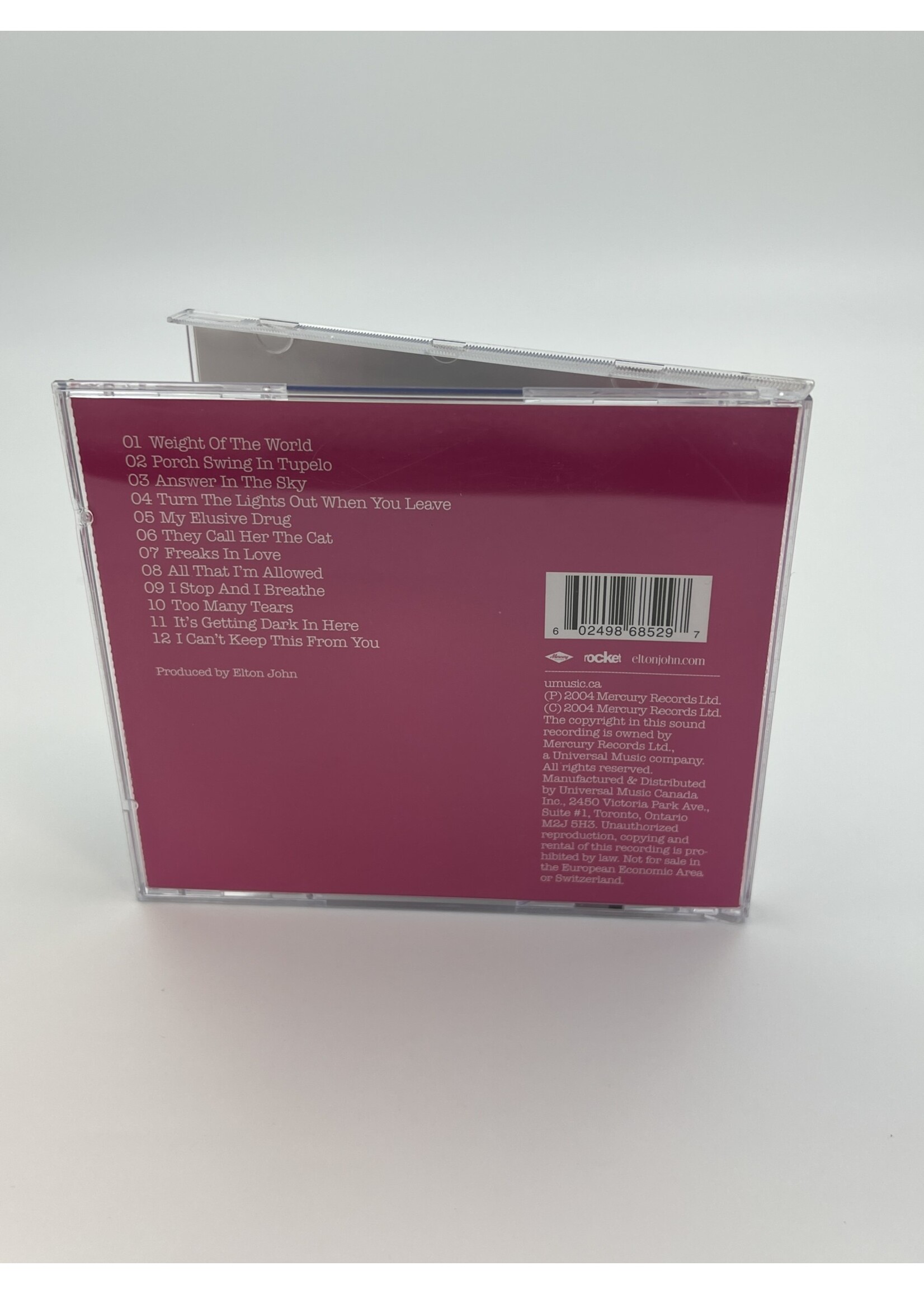 CD   Elton John Peachtree Road CD