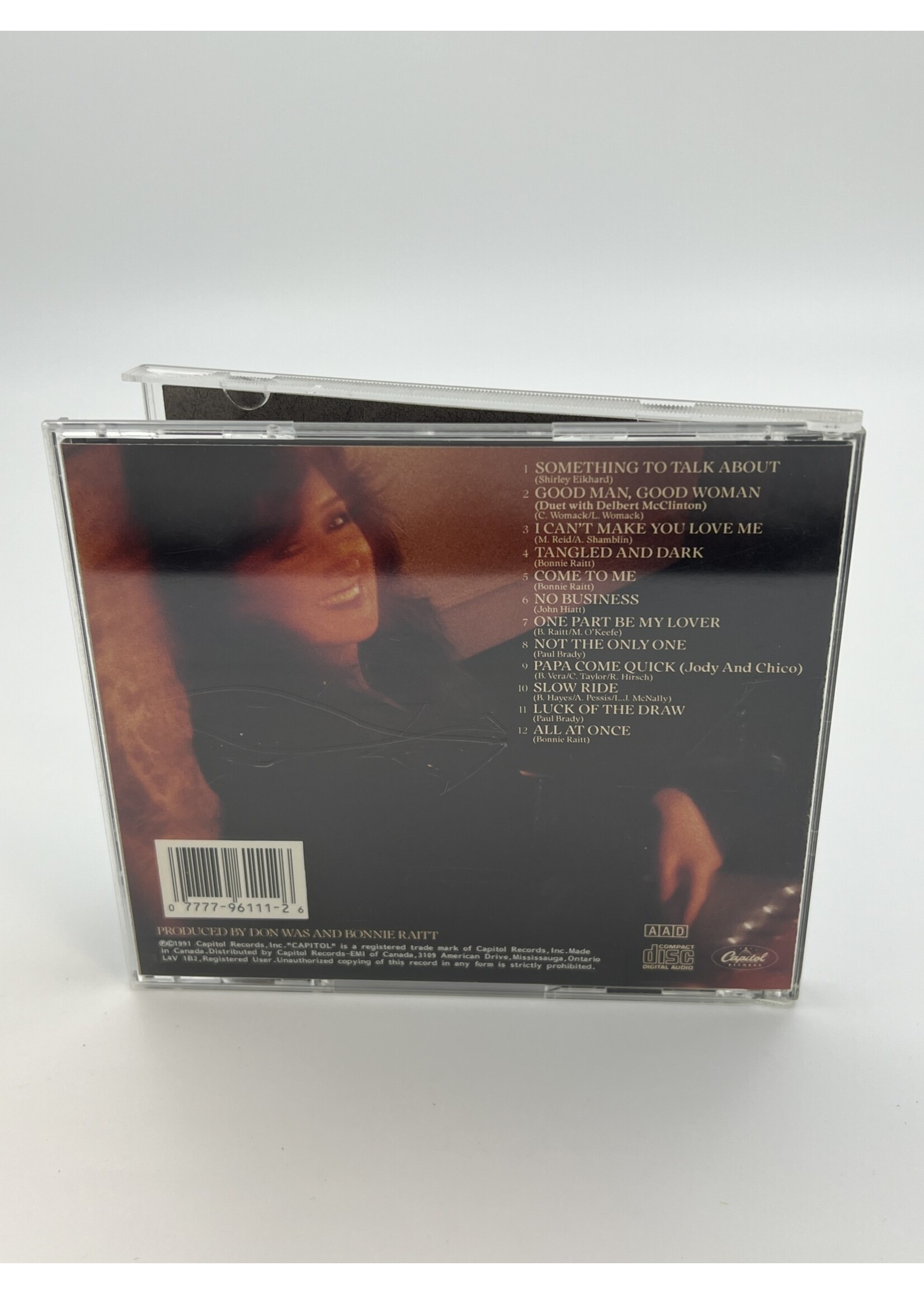 CD Bonnie Raitt Luck Of The Draw CD