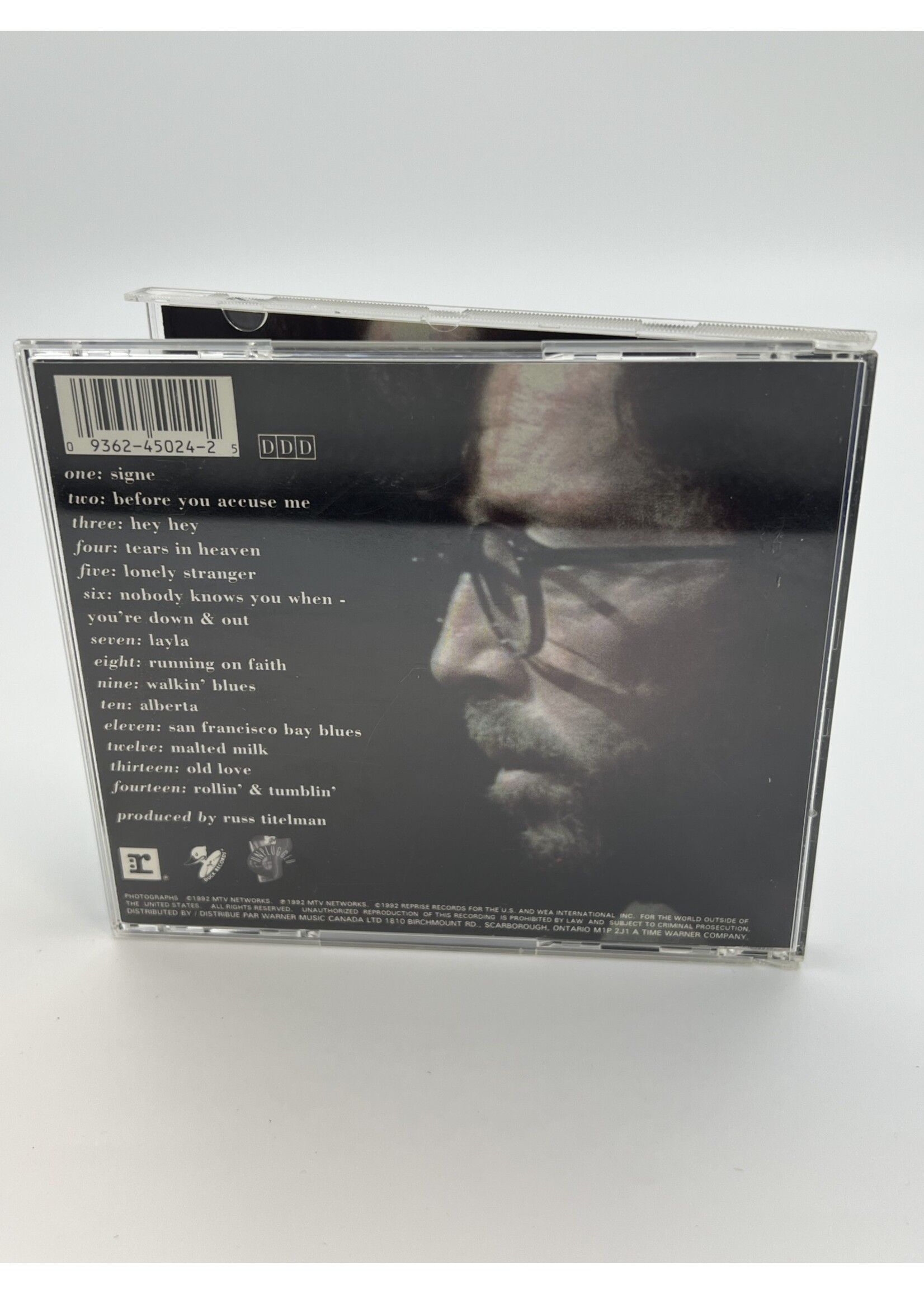 CD Eric Clapton Unplugged CD