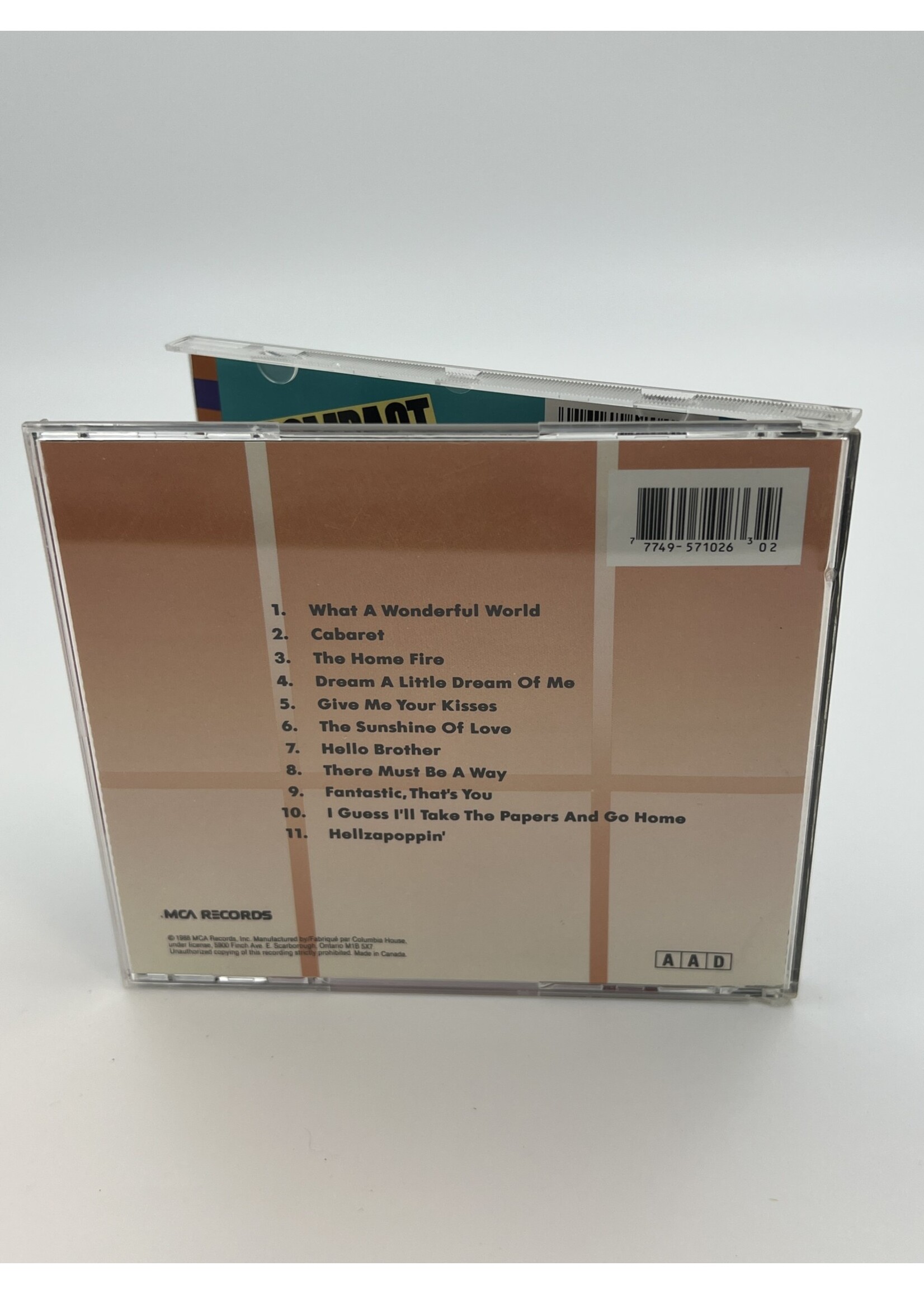 CD Louis Armstrong: What a Wonderful World CD