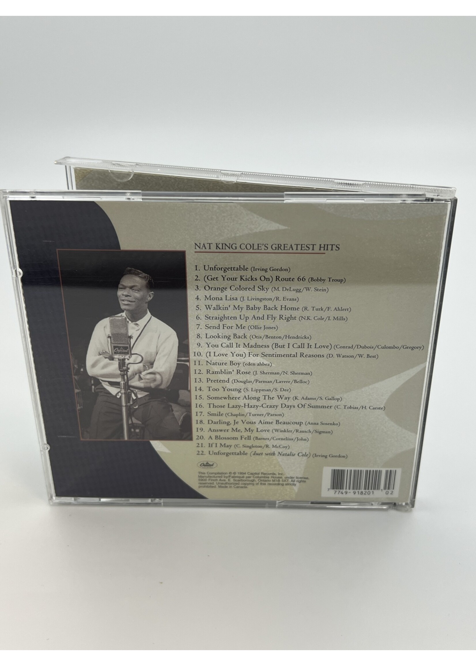 CD Nat King Cole The Greatest Hits CD