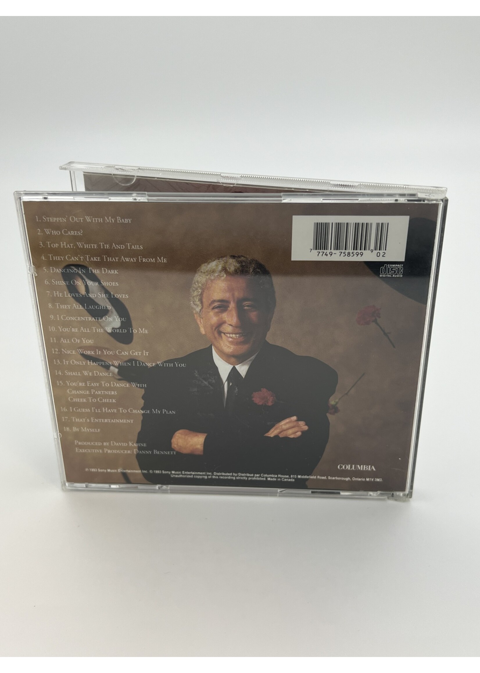 CD Tony Bennett Steppin Out CD