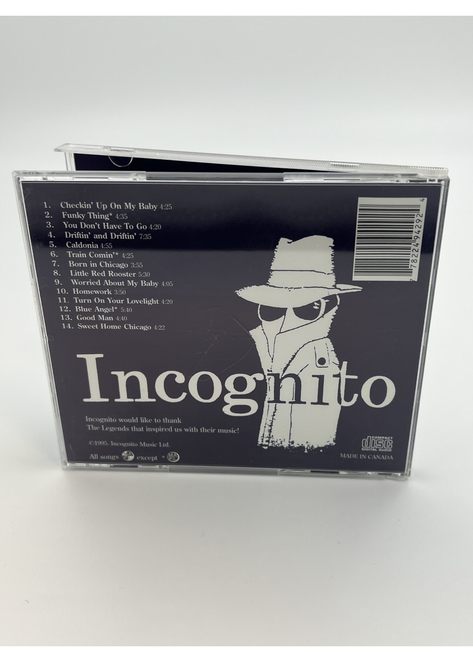 CD   Incognito Blues Alive CD