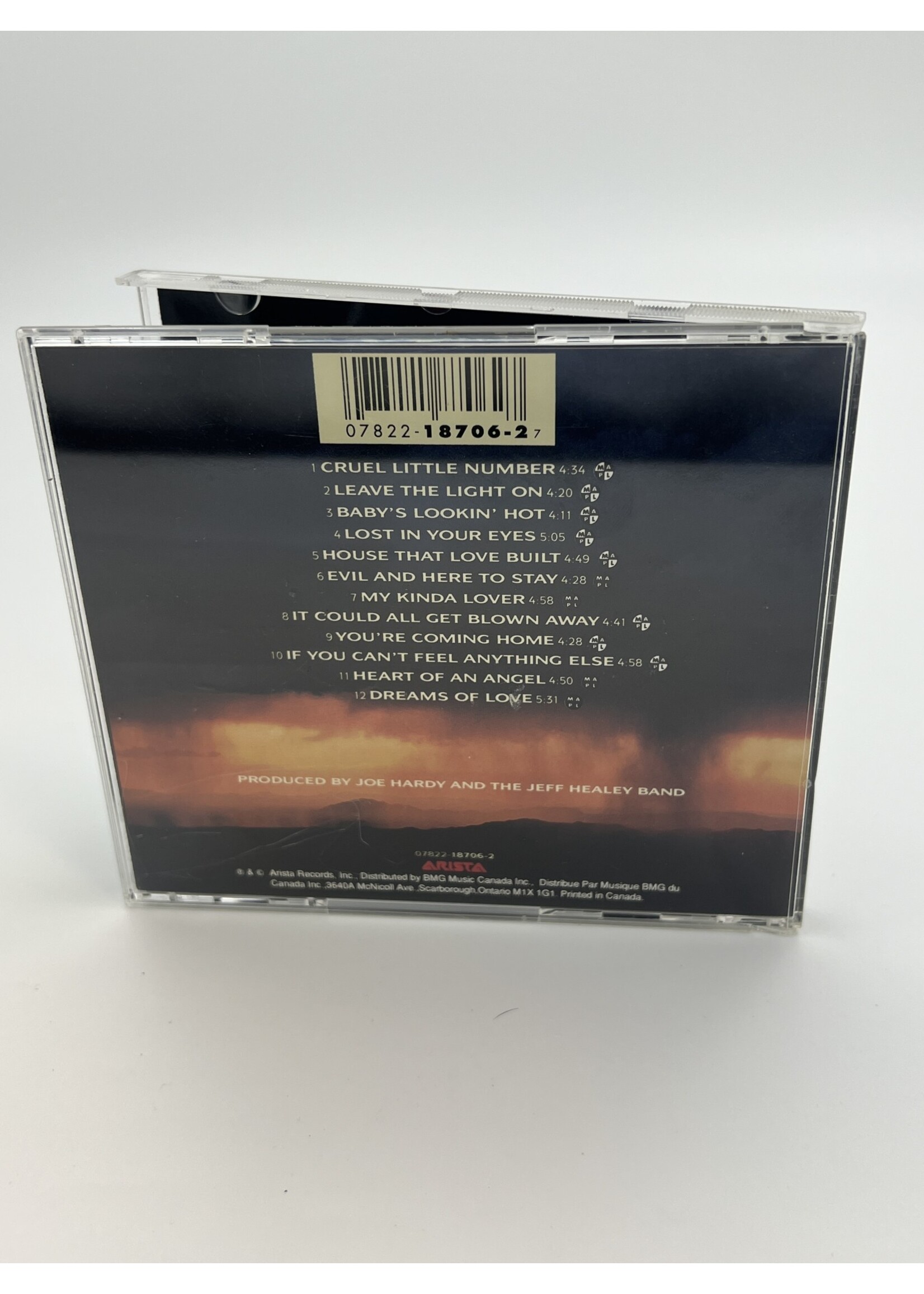 CD   The Jeff Healey Band Feel This CD