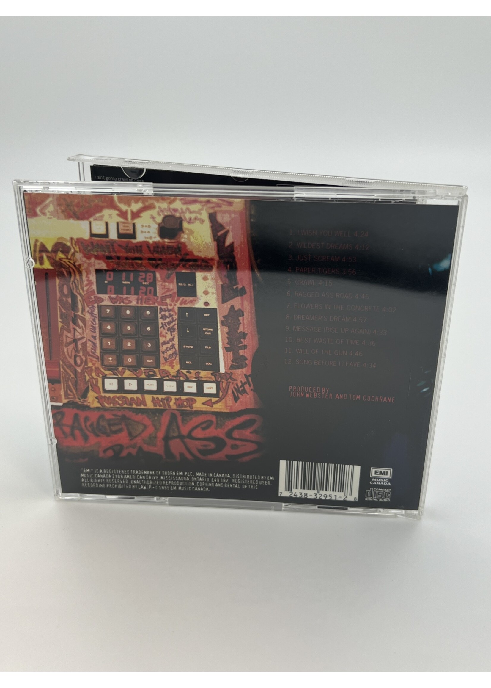 CD Tom Cochrane Ragged Ass Road CD
