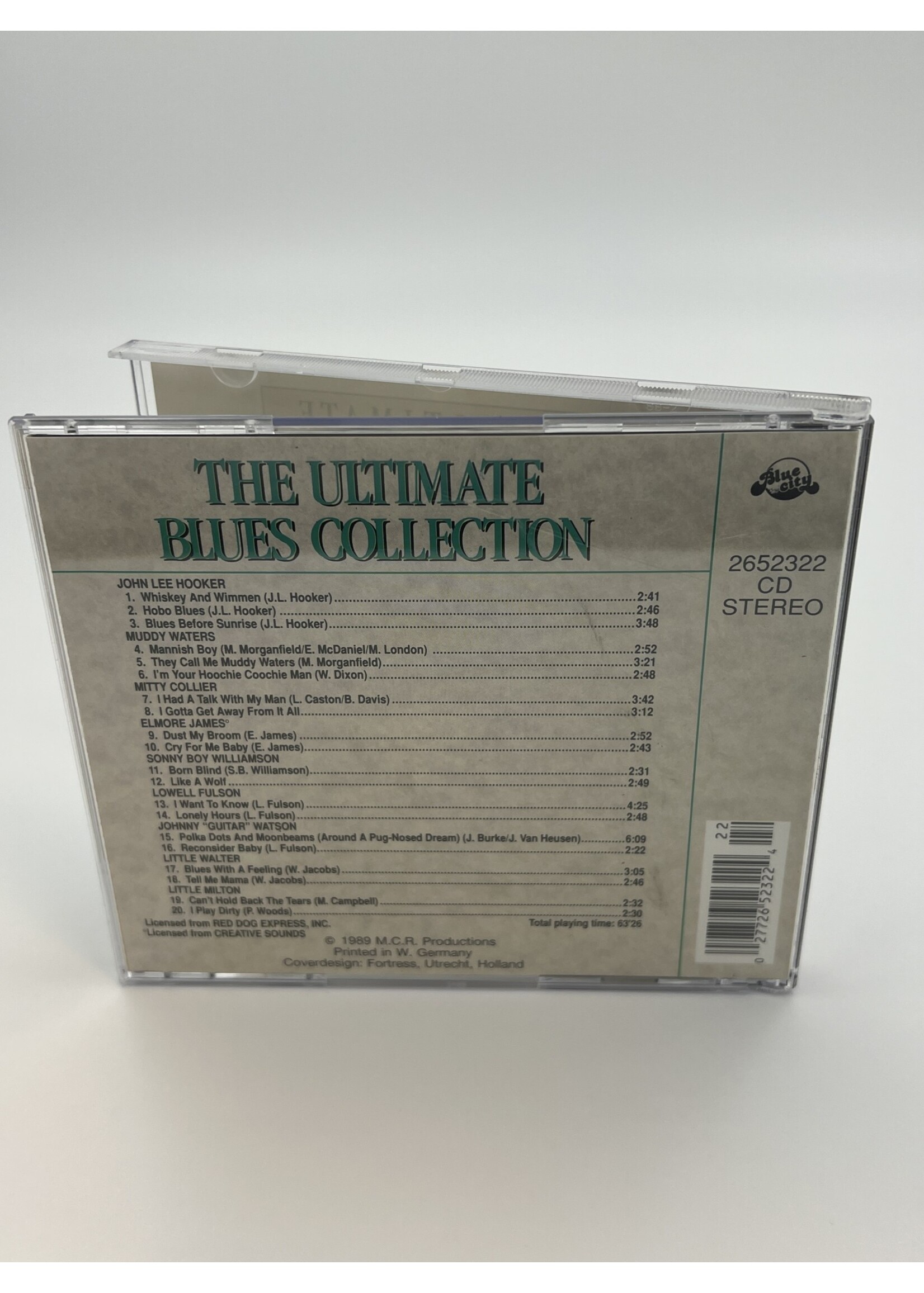 CD   The Ultimate Blues Collection Various Artist CD