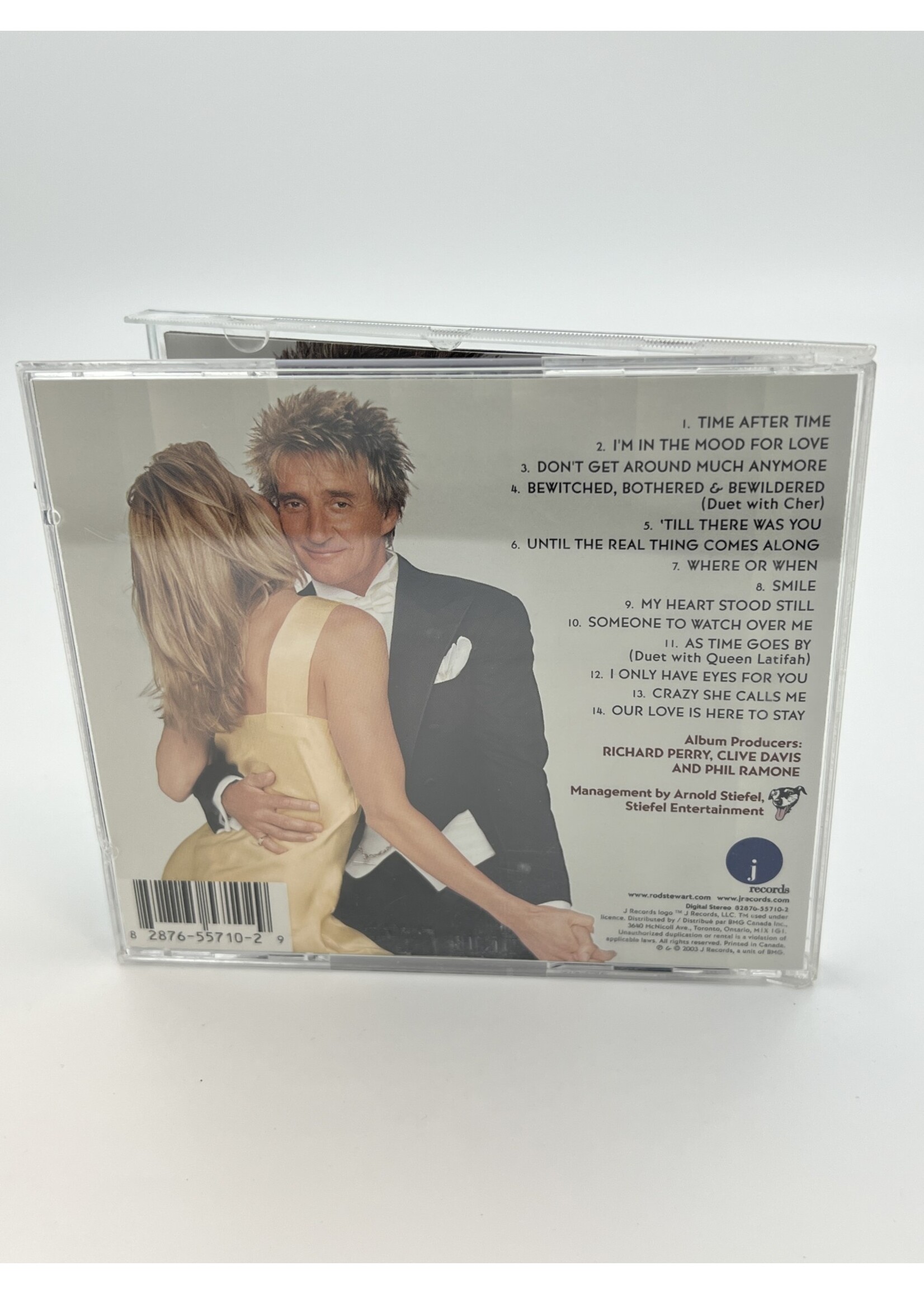 CD Rod Stewart As Time Goes By The Great American Songbook Vol 2 Cd