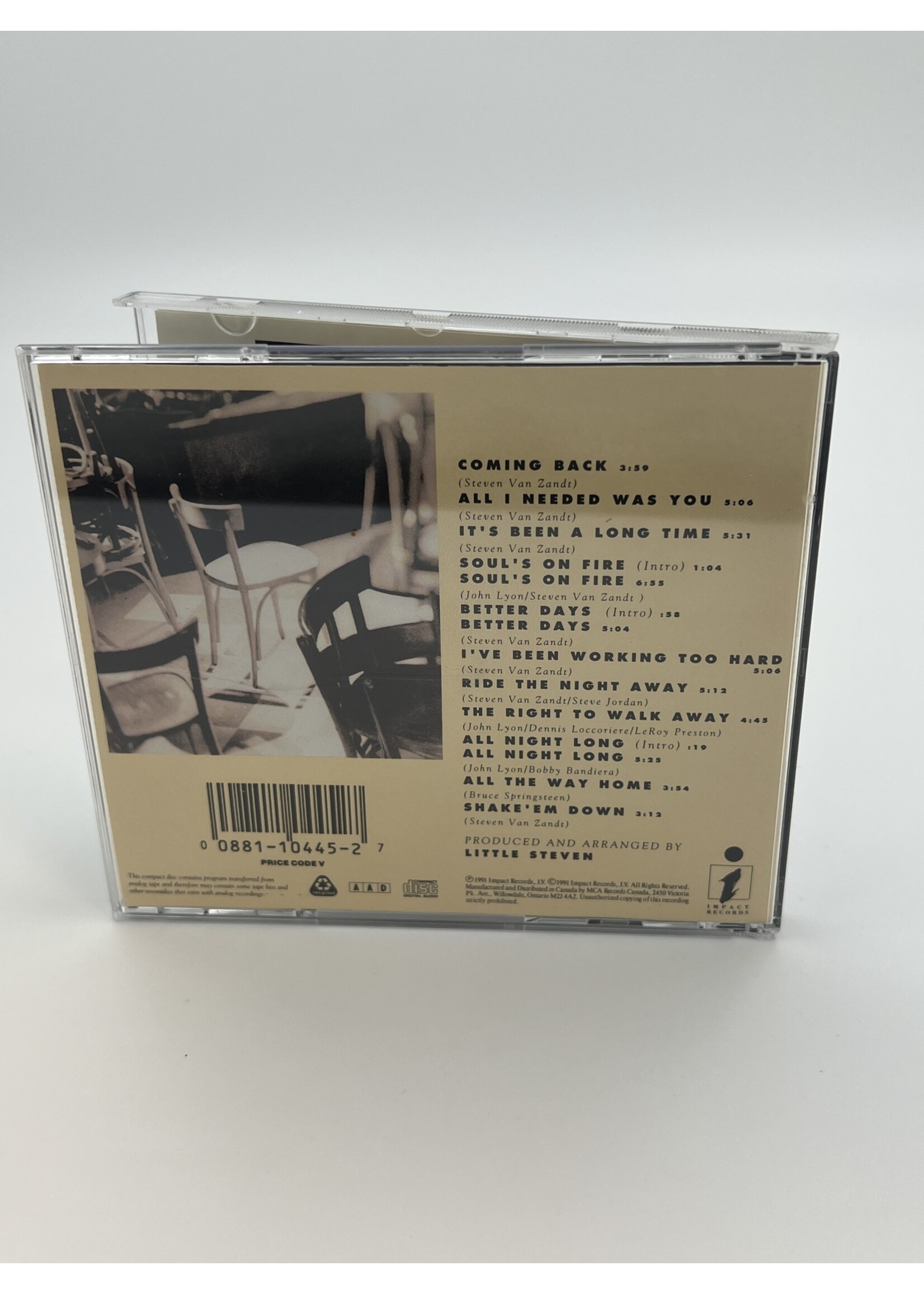 CD Southside Johnny And The Asbury Jukes Better Days CD