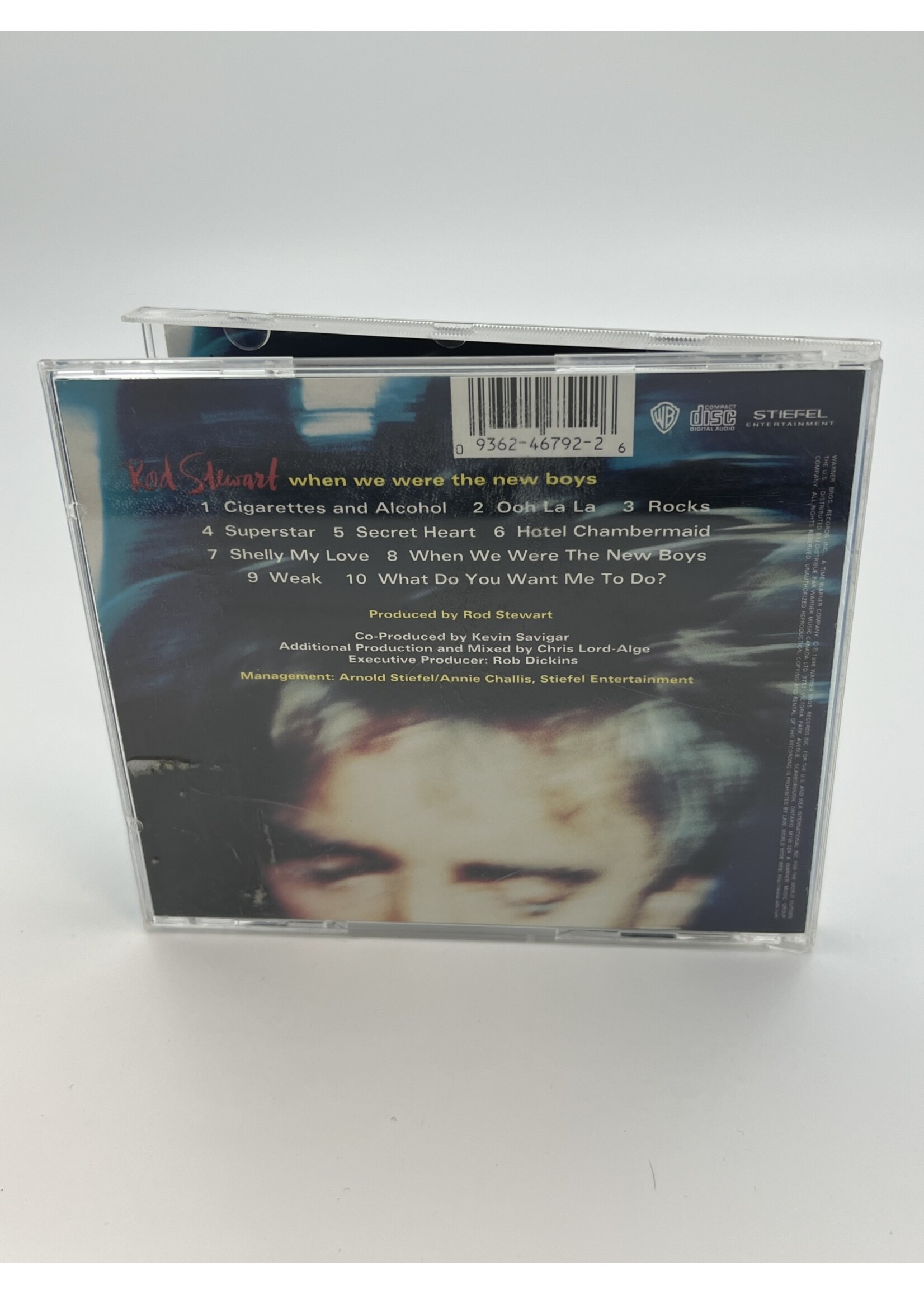 CD Rod Stewart When We Were The New Boys CD