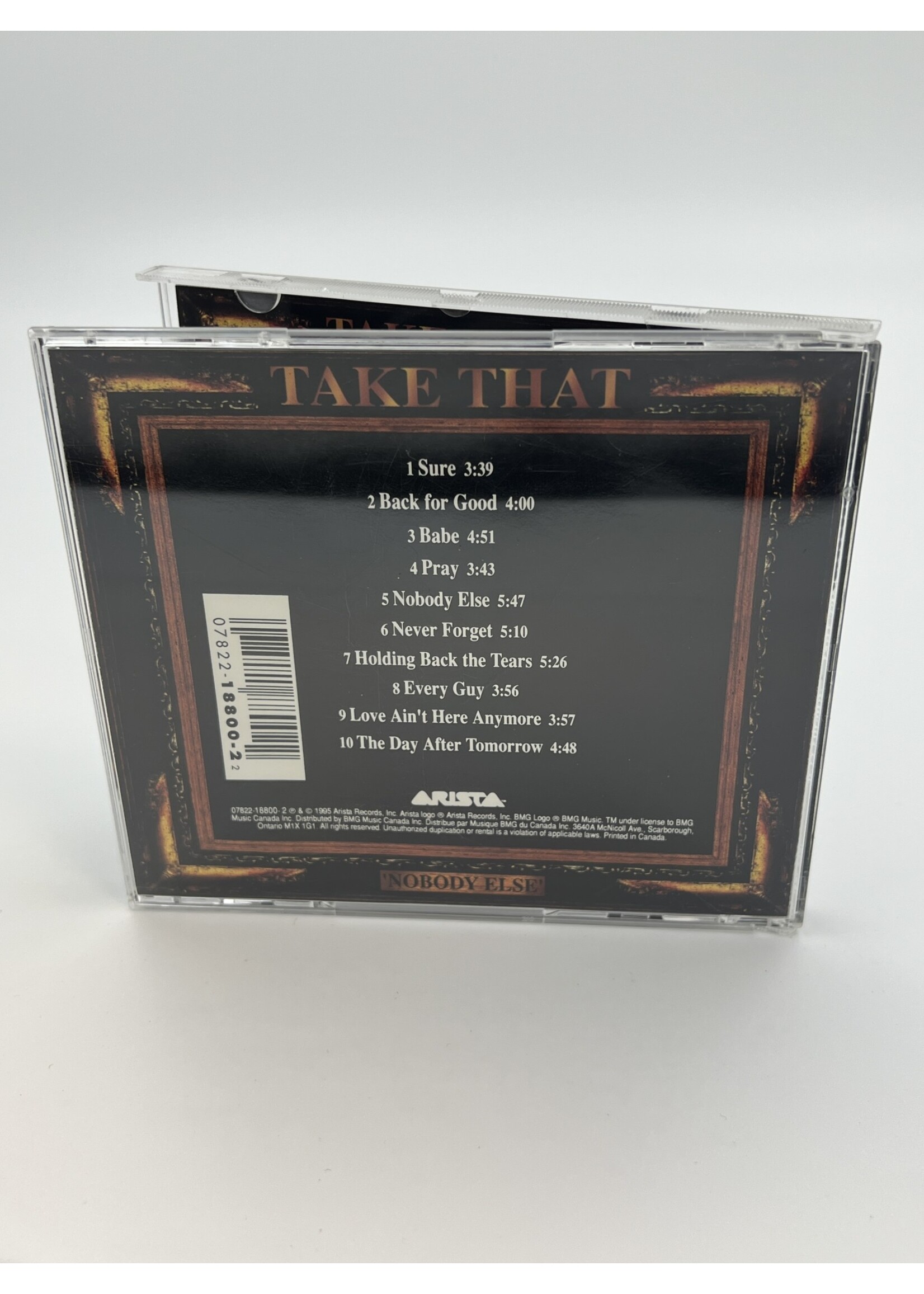 CD Take That Nobody Else CD