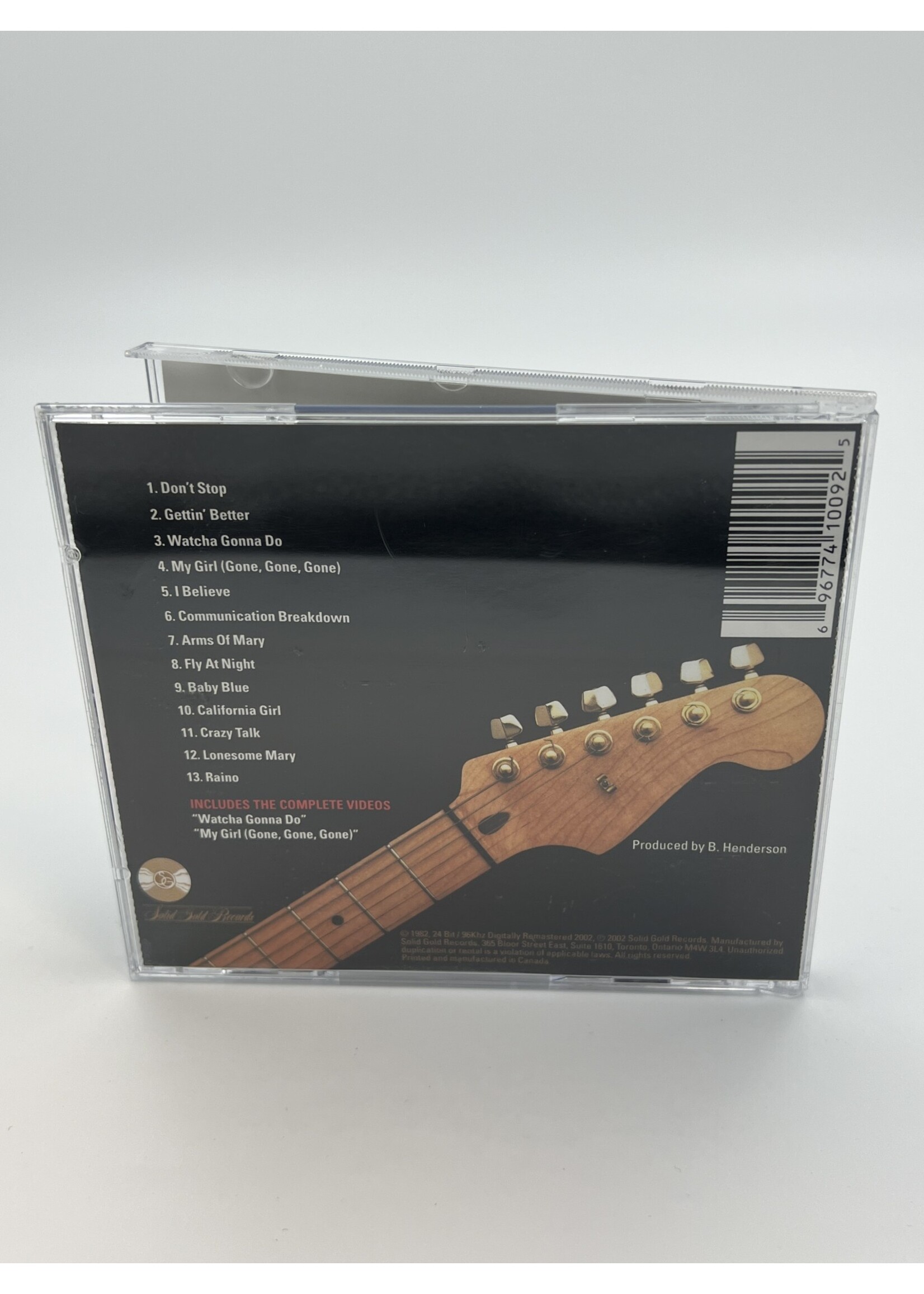 CD Chilliwack Greatest Hits CD