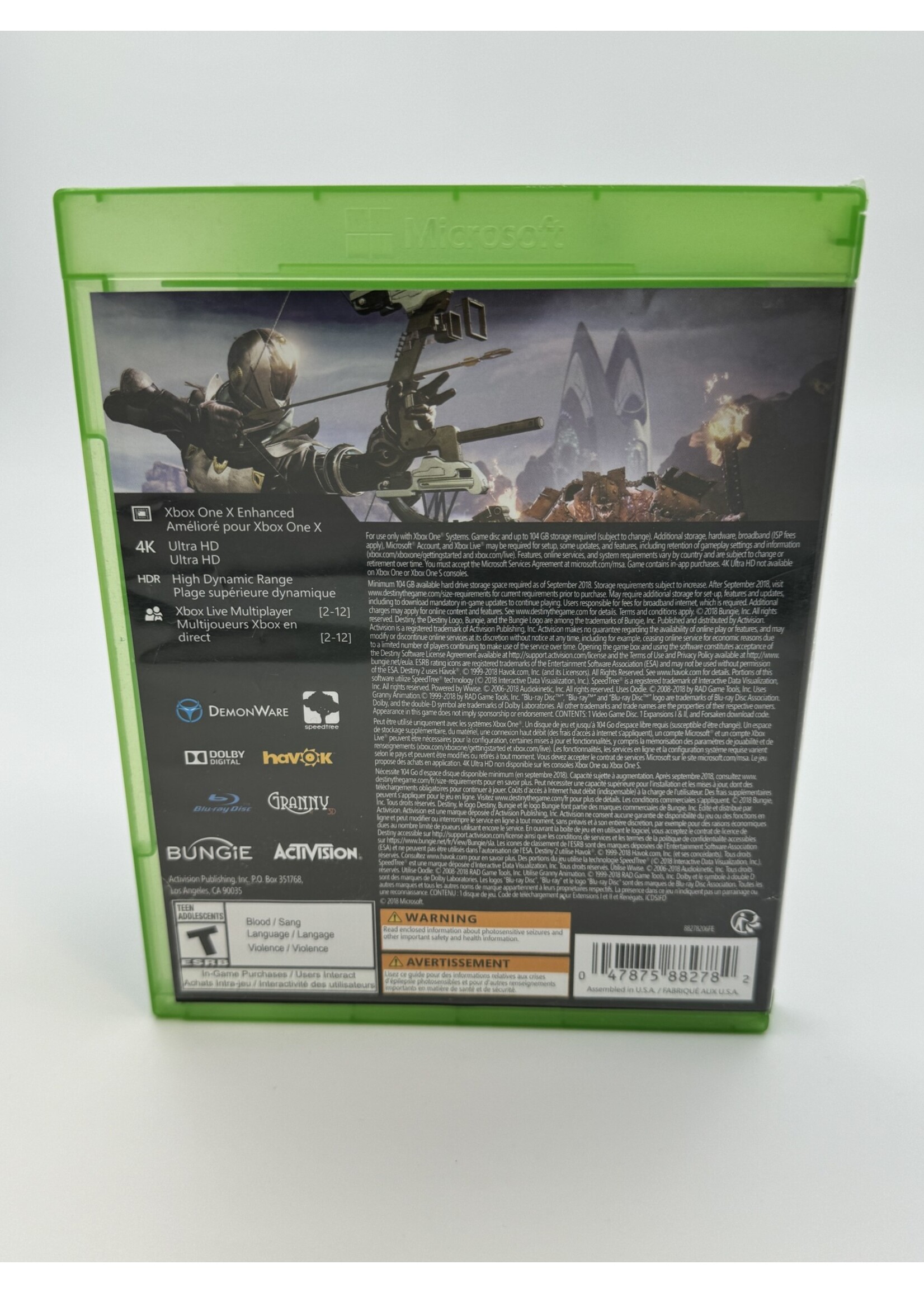 Xbox Destiny 2 Forsaken Legendary Collection Xbox One