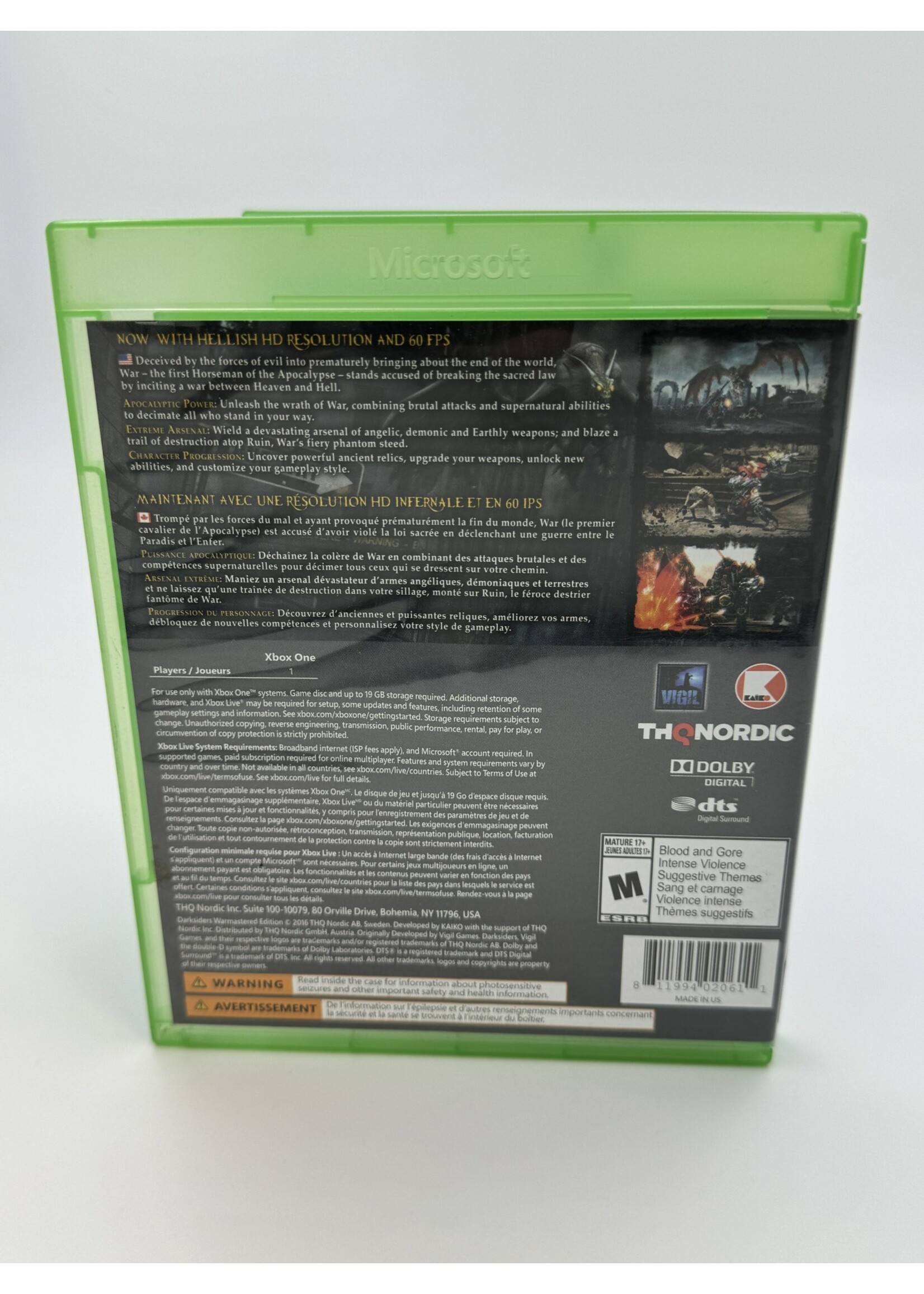 Xbox Darksiders Warmastered Edition Xbox One