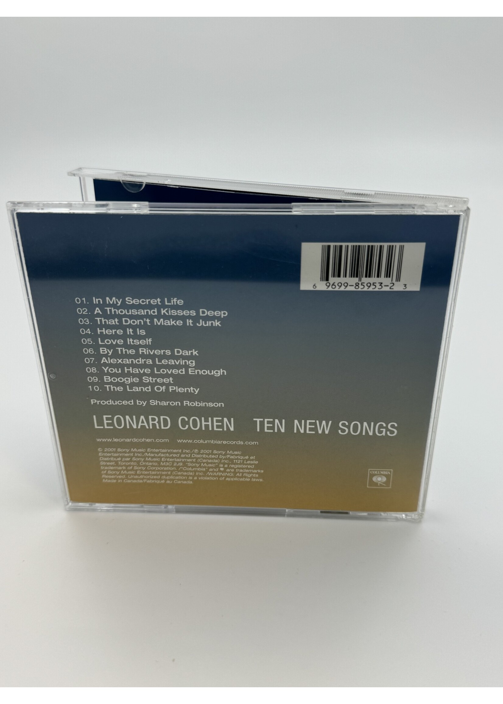 CD Leonard Cohen Ten New Songs CD