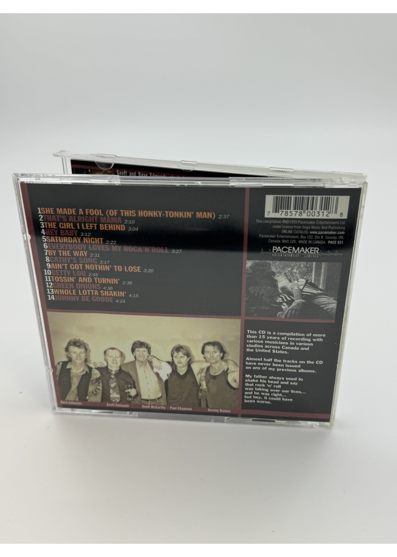 CD Geoff Edmunds The Best Of CD