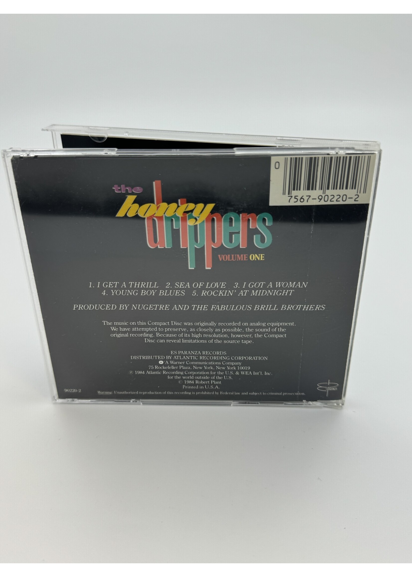 CD The Honey Drippers Volume One CD