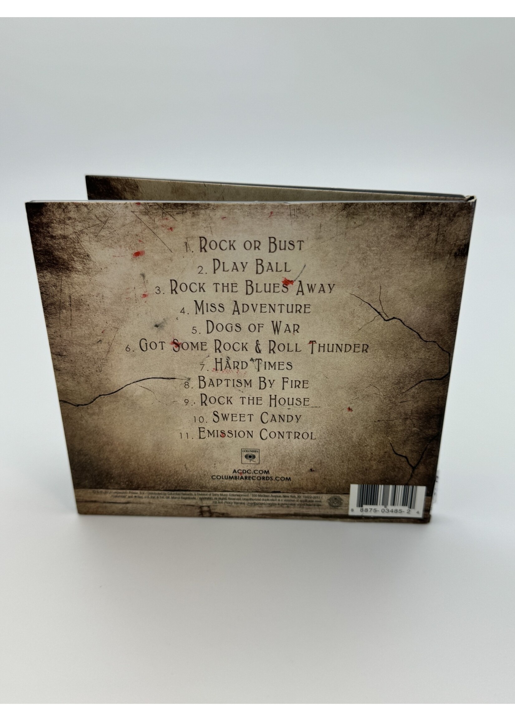 CD Acdc Rock Or Bust Book And CD