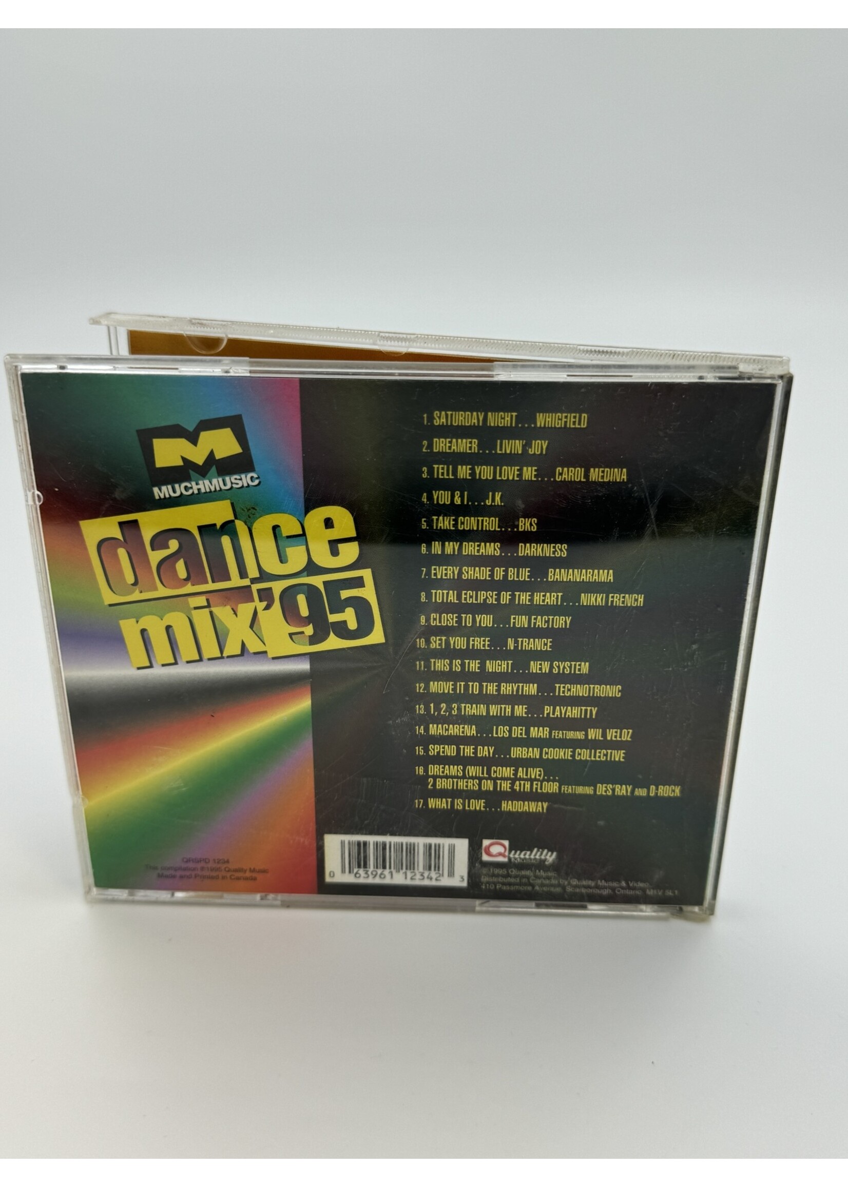 CD Much Music Dance Mix 95 Various Artist CD